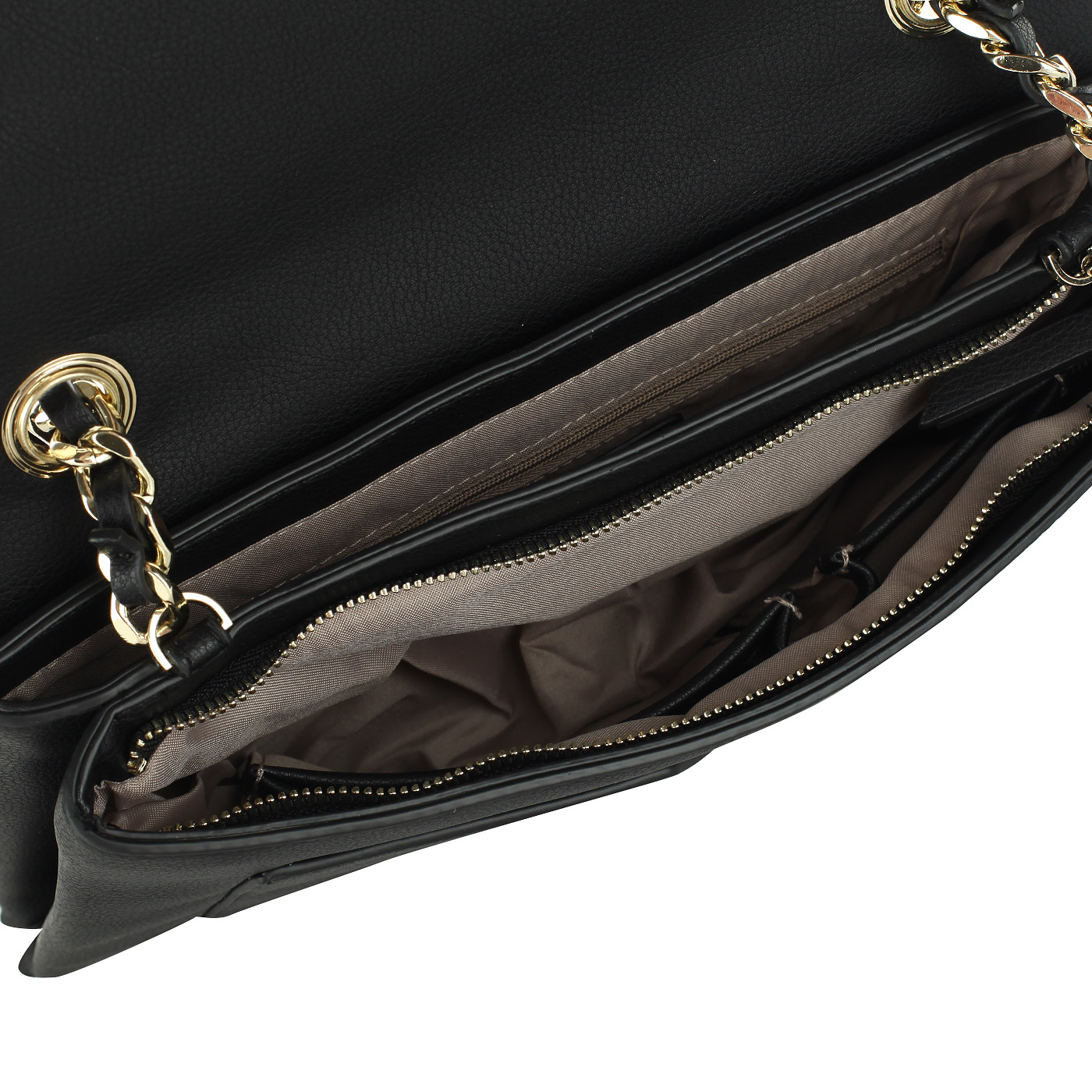 Черная женская сумка с плечевым ремешком Samsonite Satiny