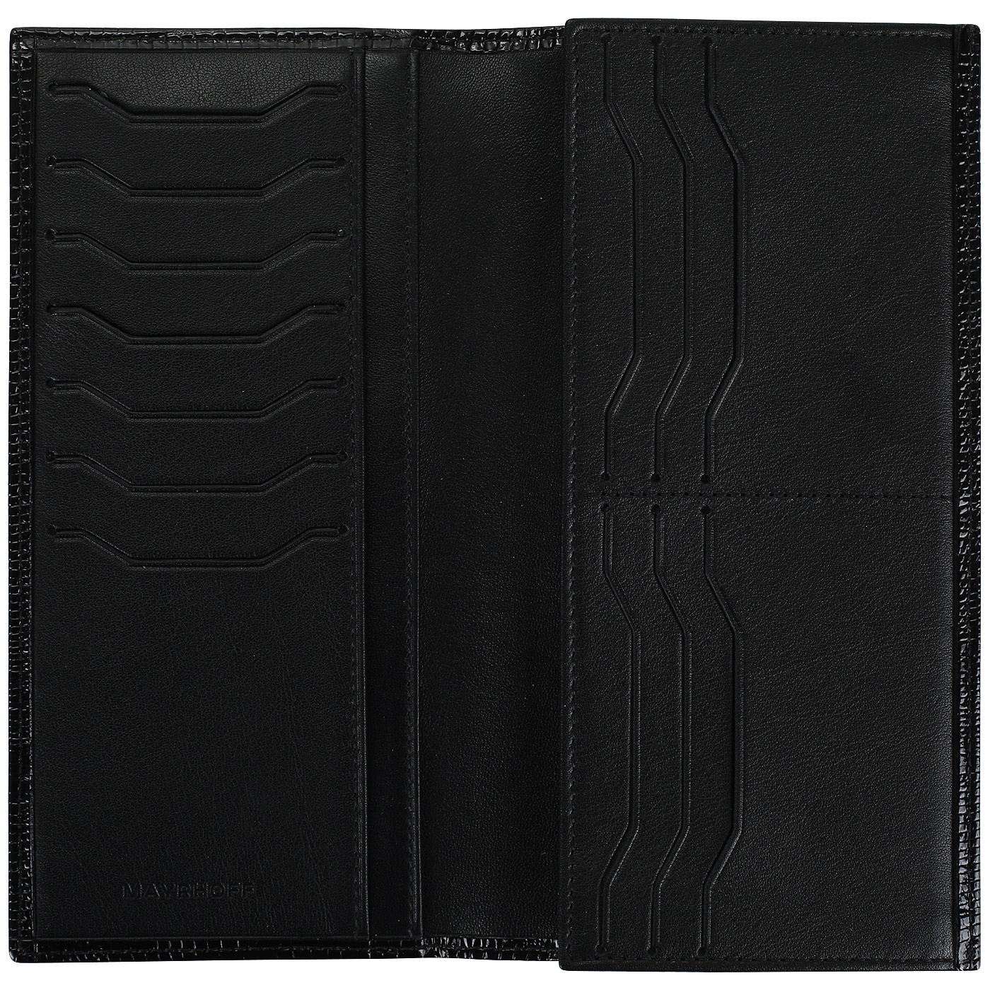 Мужское портмоне с отделкой под кожу ящера Mayrhoff Munchen