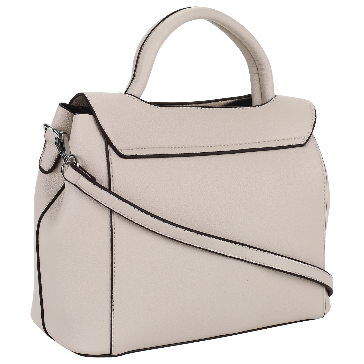 Кремовая сумка с плечевым ремешком Dispacci 