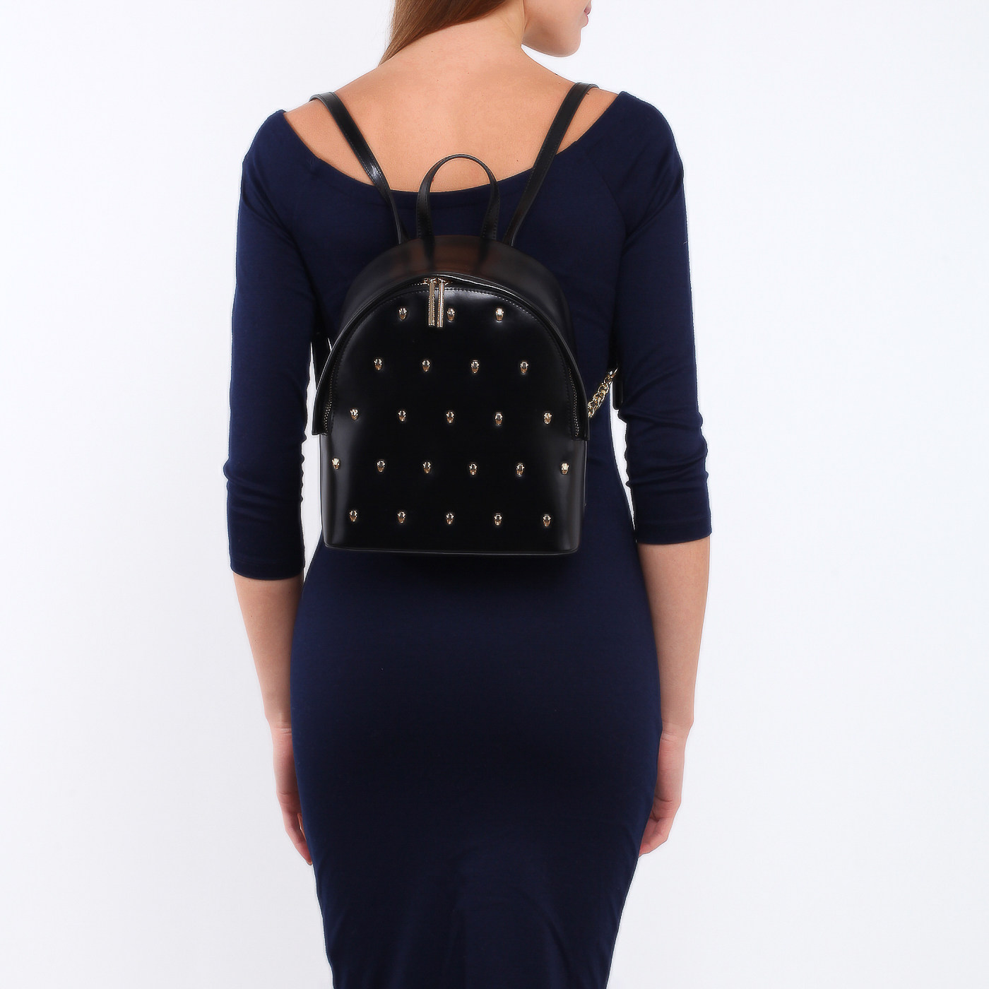 Черный рюкзак Cavalli Class Yaara