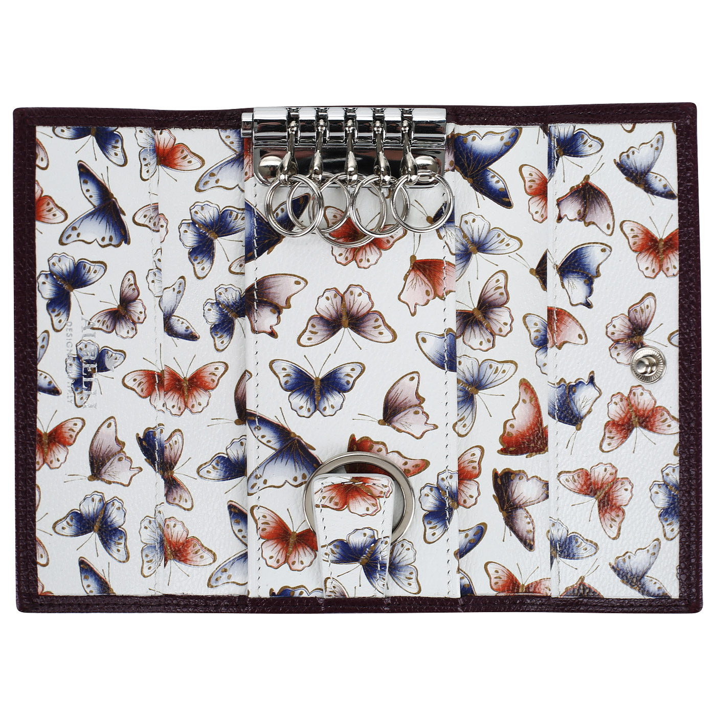 Ключница из тисненой кожи Aurelli Alma fantasia