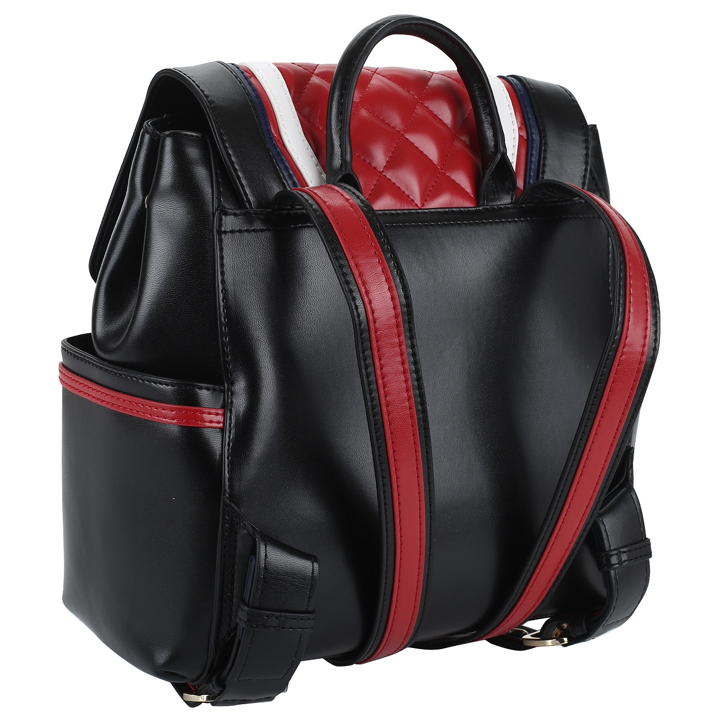 Стеганый рюкзак Love Moschino Striped Quilted