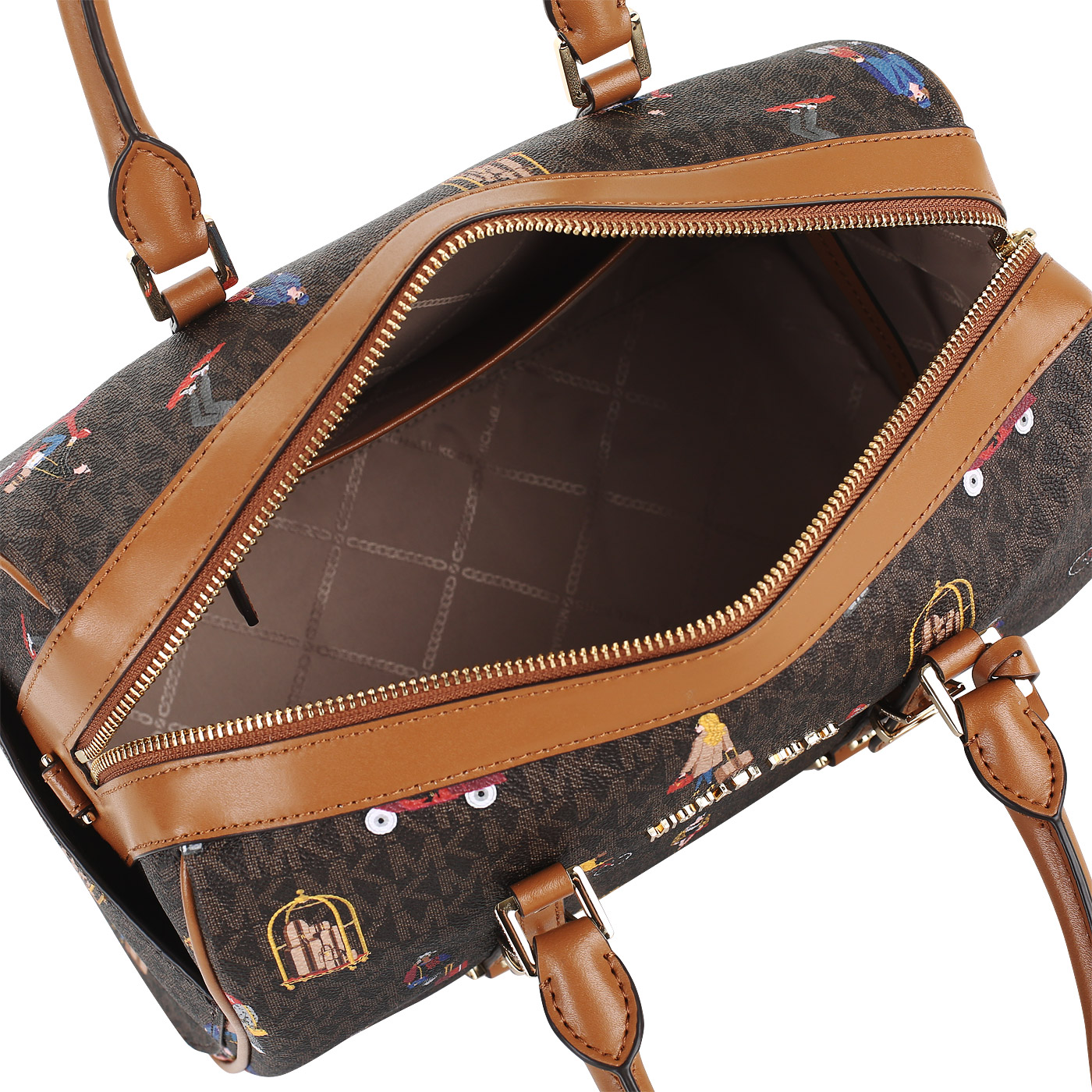 Сумка с принтом Michael Kors Bedford Travel