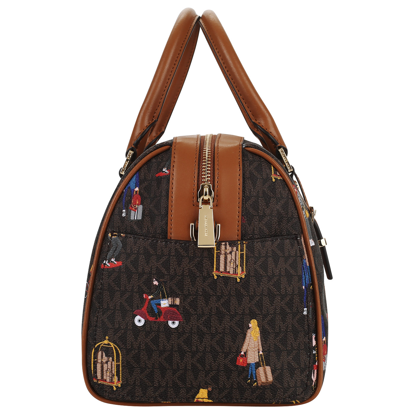 Сумка с принтом Michael Kors Bedford Travel