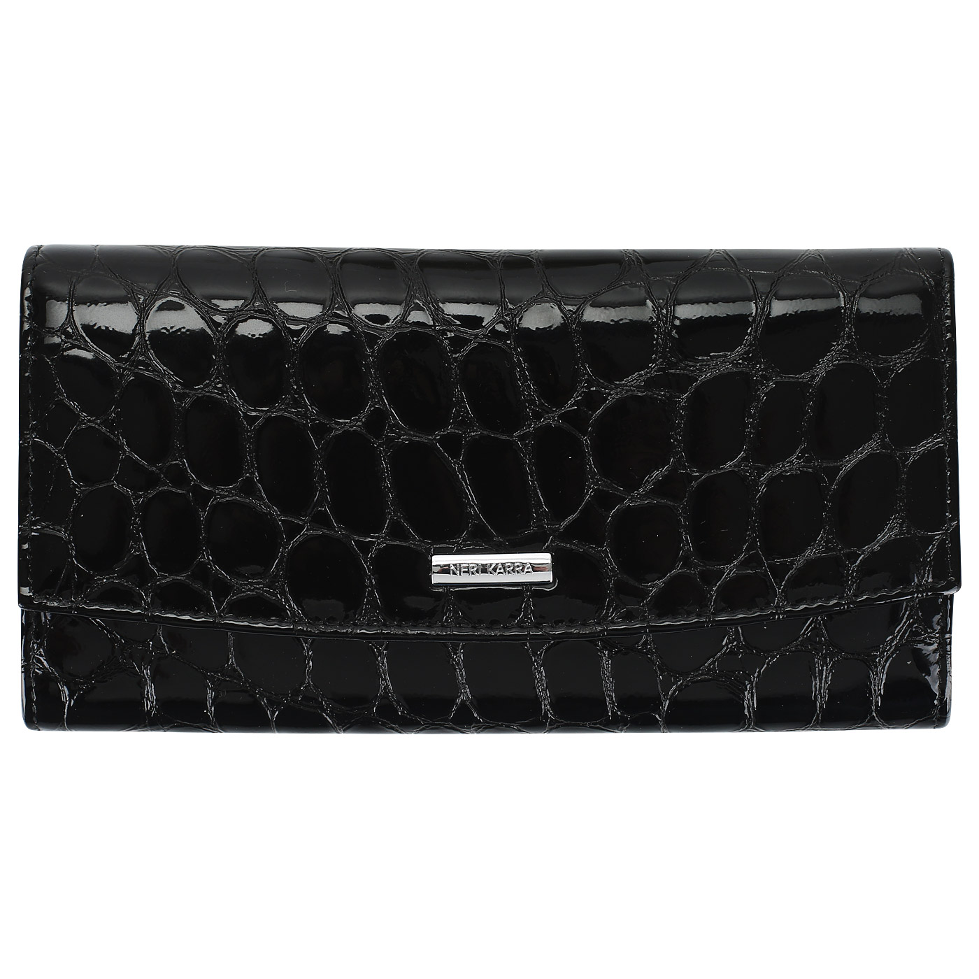 Neri Karra Кошелек с отделкой под крокодила