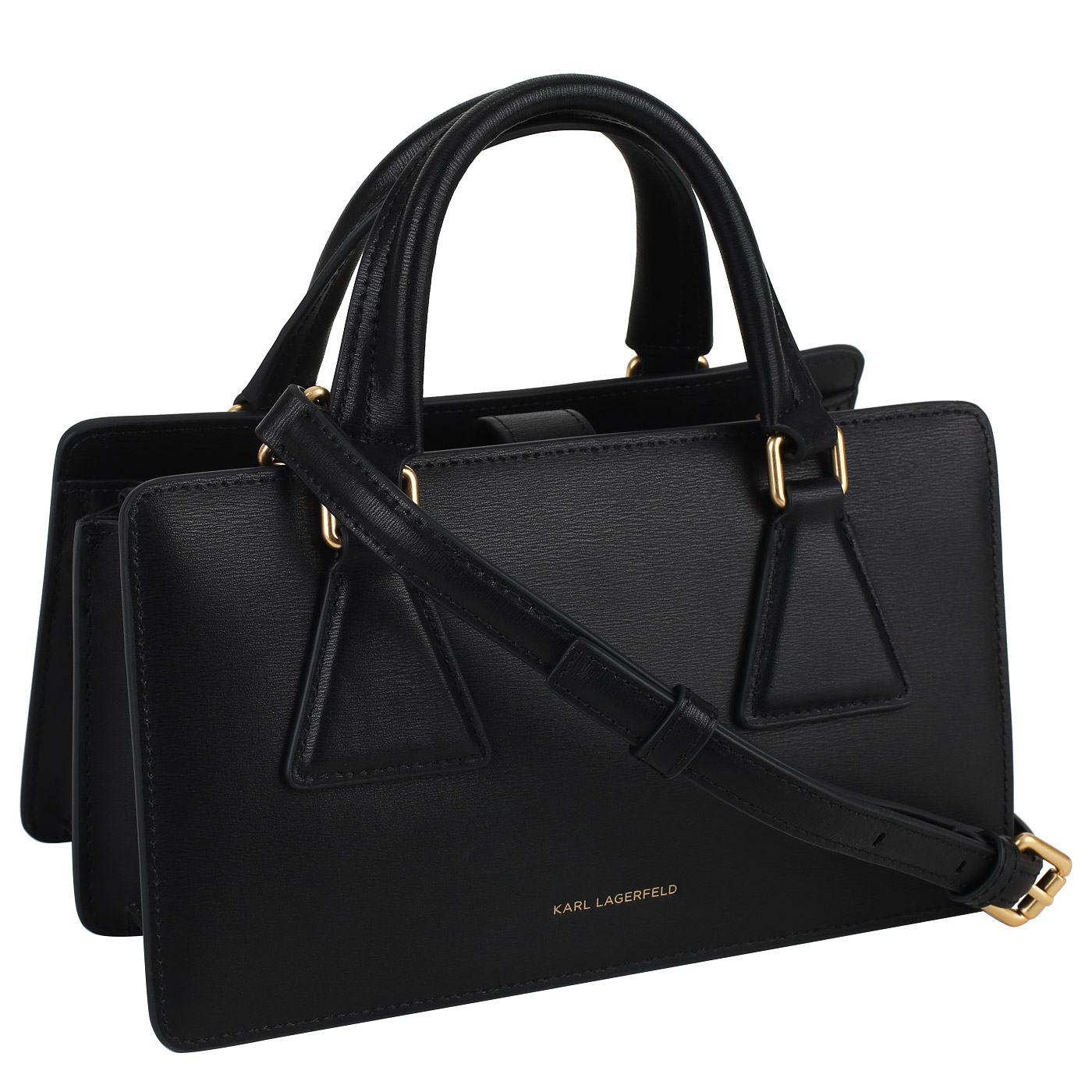 Кожаная сумка Karl Lagerfeld Lock