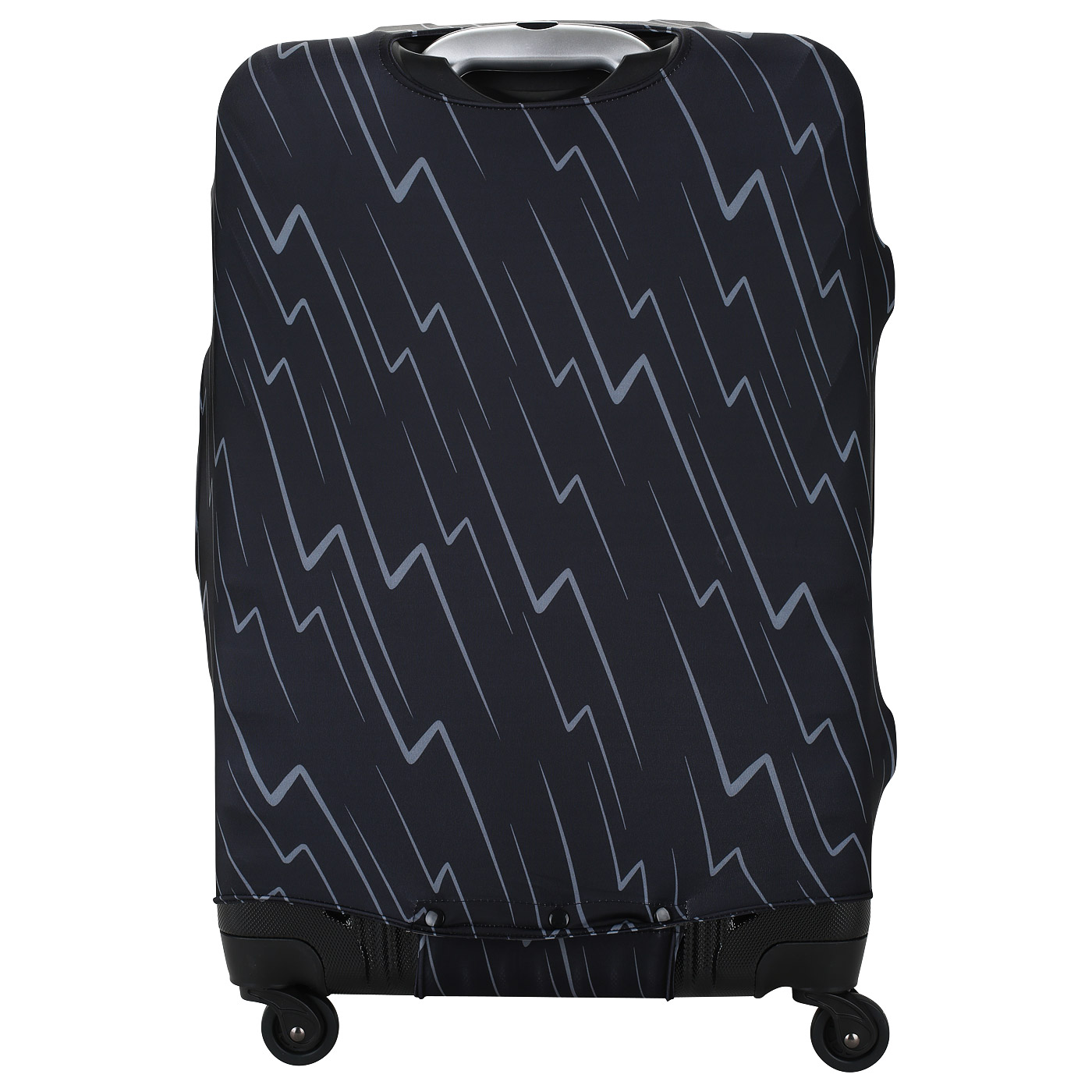 Большой чехол для чемодана Eberhart Static Wavelength