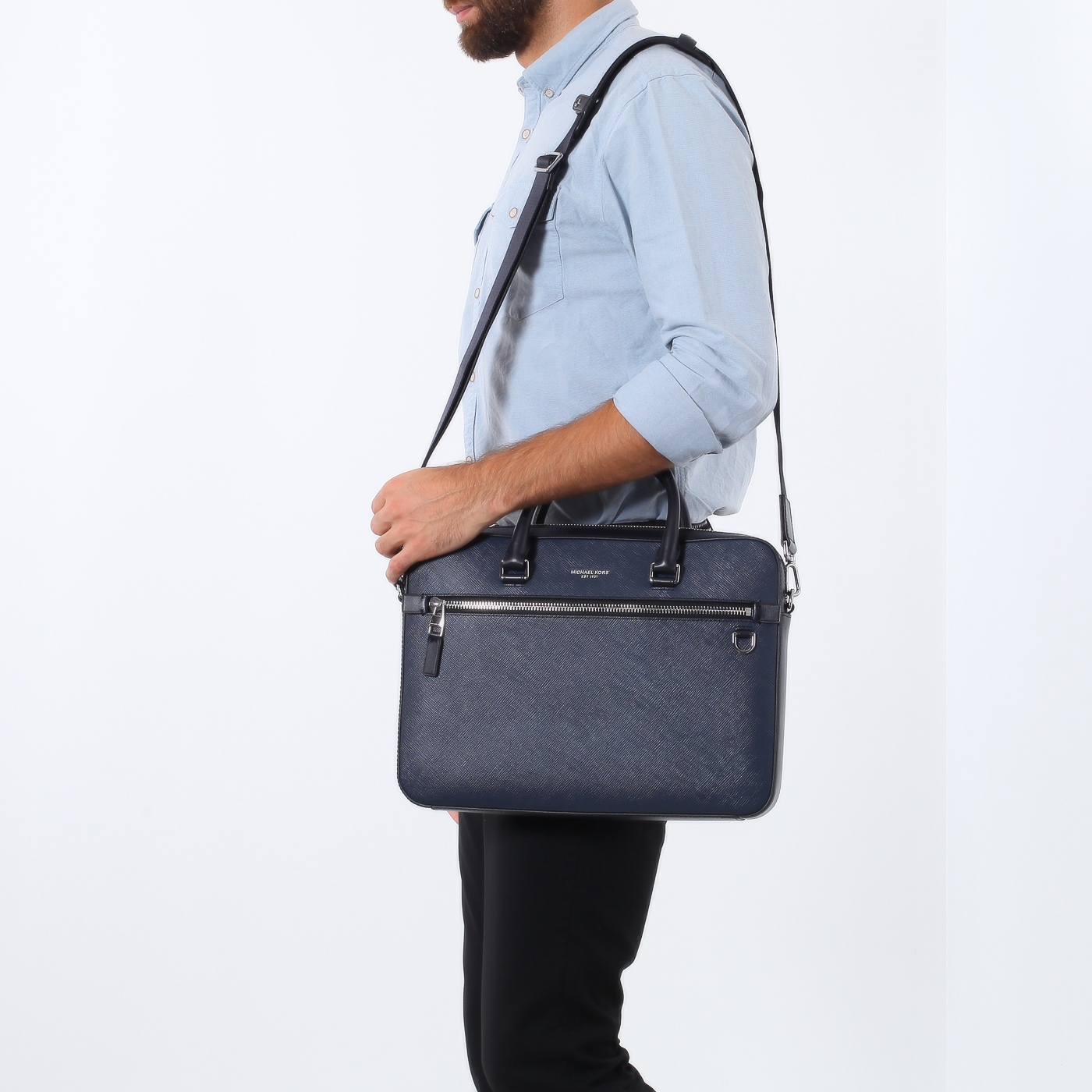 Мужская деловая сумка Michael Kors Men Henry