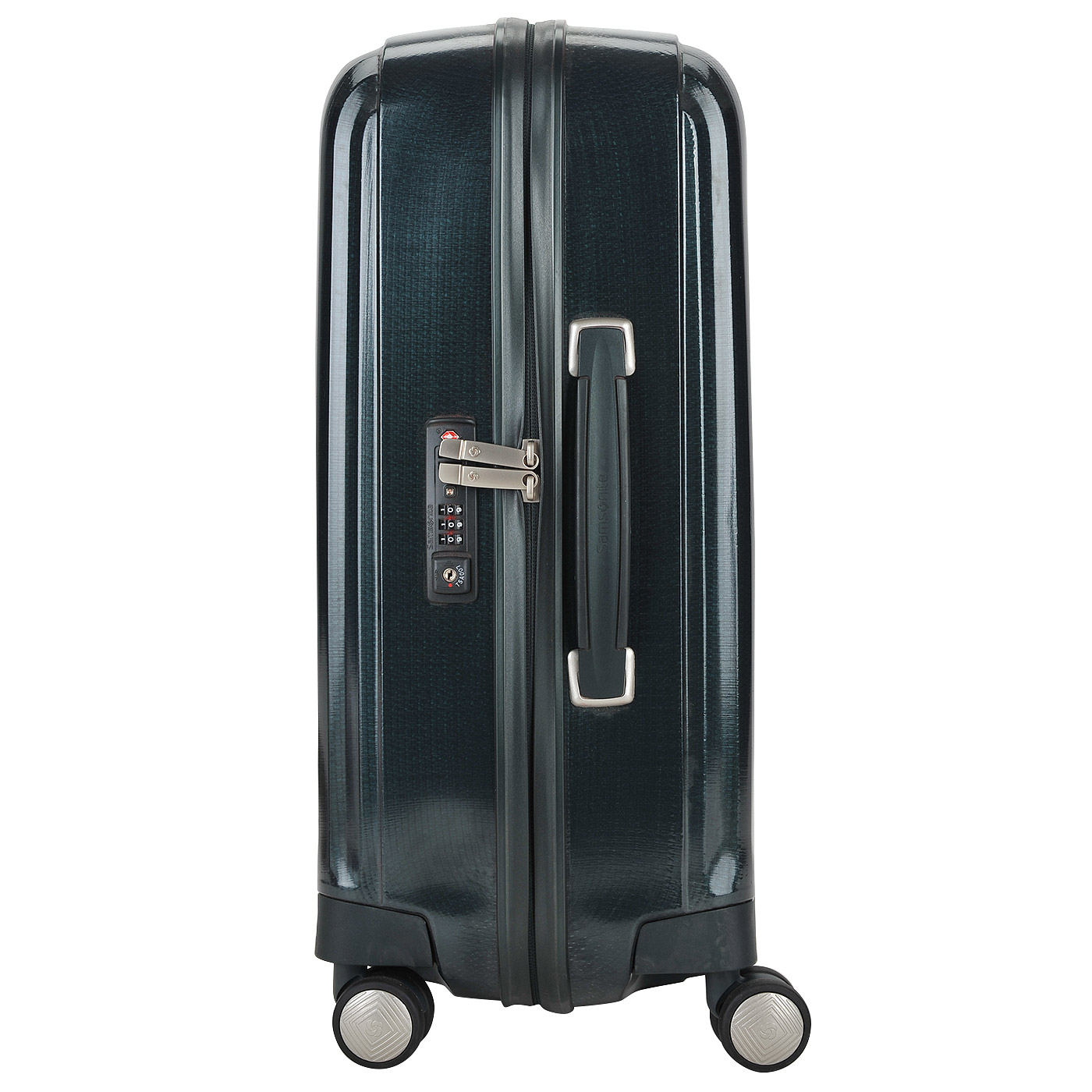 Чемодан маленький S из материала Curv с кодовым замком Samsonite Lite-Cube