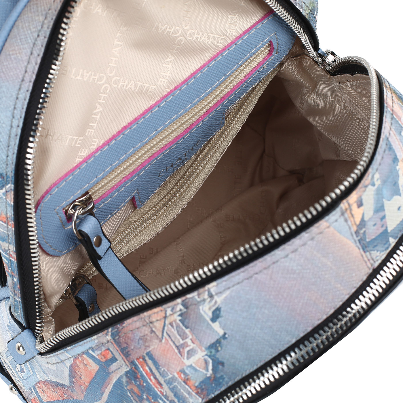 Сафьяновый рюкзачок Chatte Lille