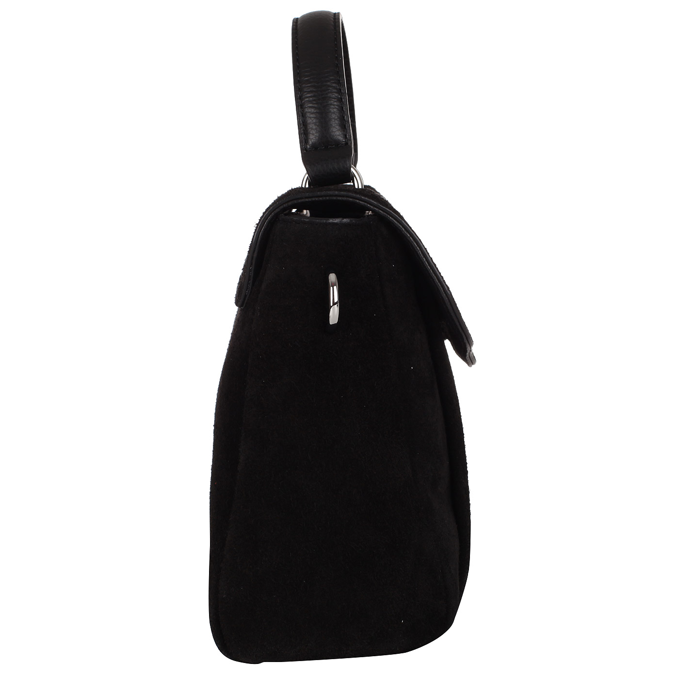 Черная замшевая сумочка Coccinelle Andromeda suede