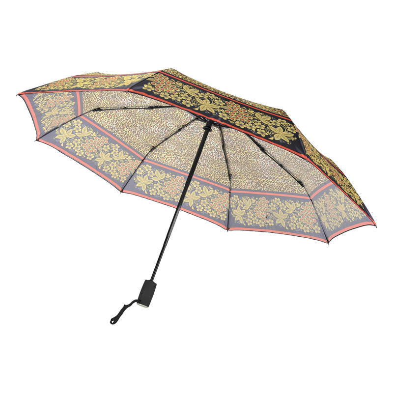 Складной зонт с принтом Raindrops 