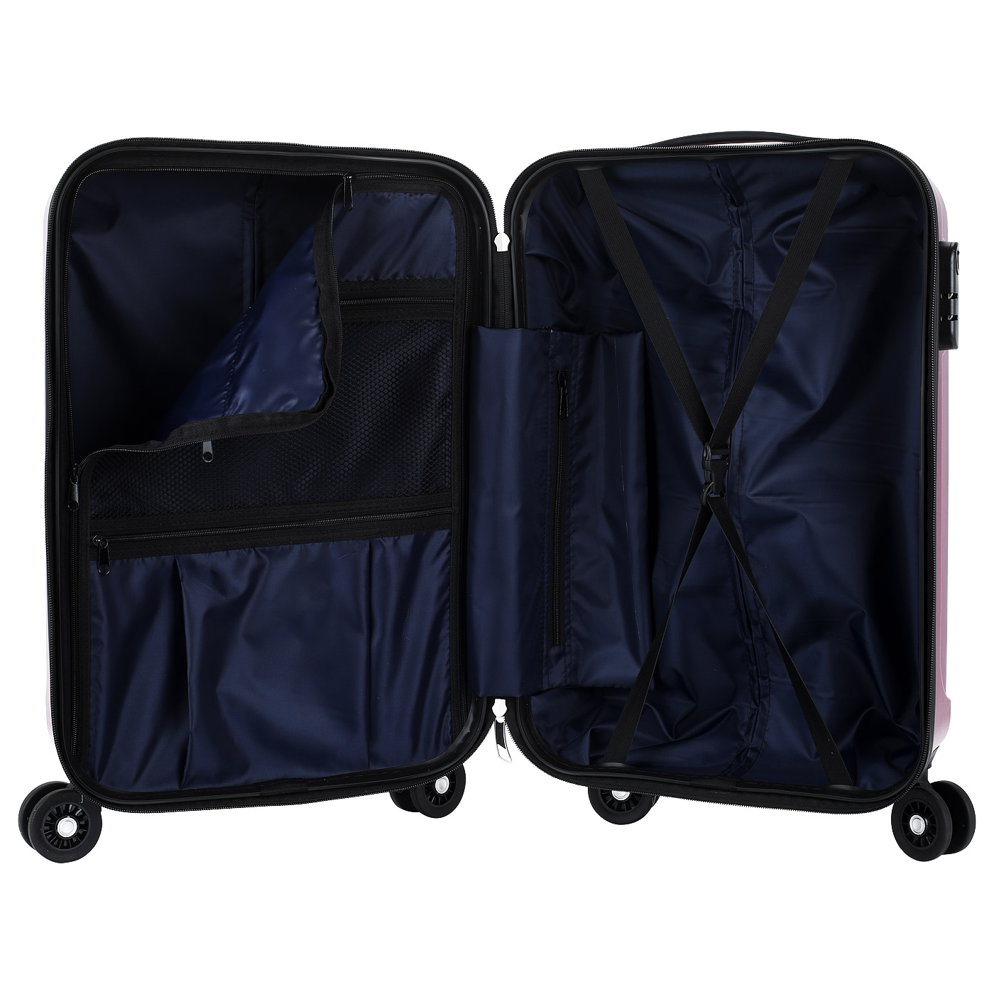 Чемодан маленький S из ABS-пластика с кодовым замком Sun Voyage Elit