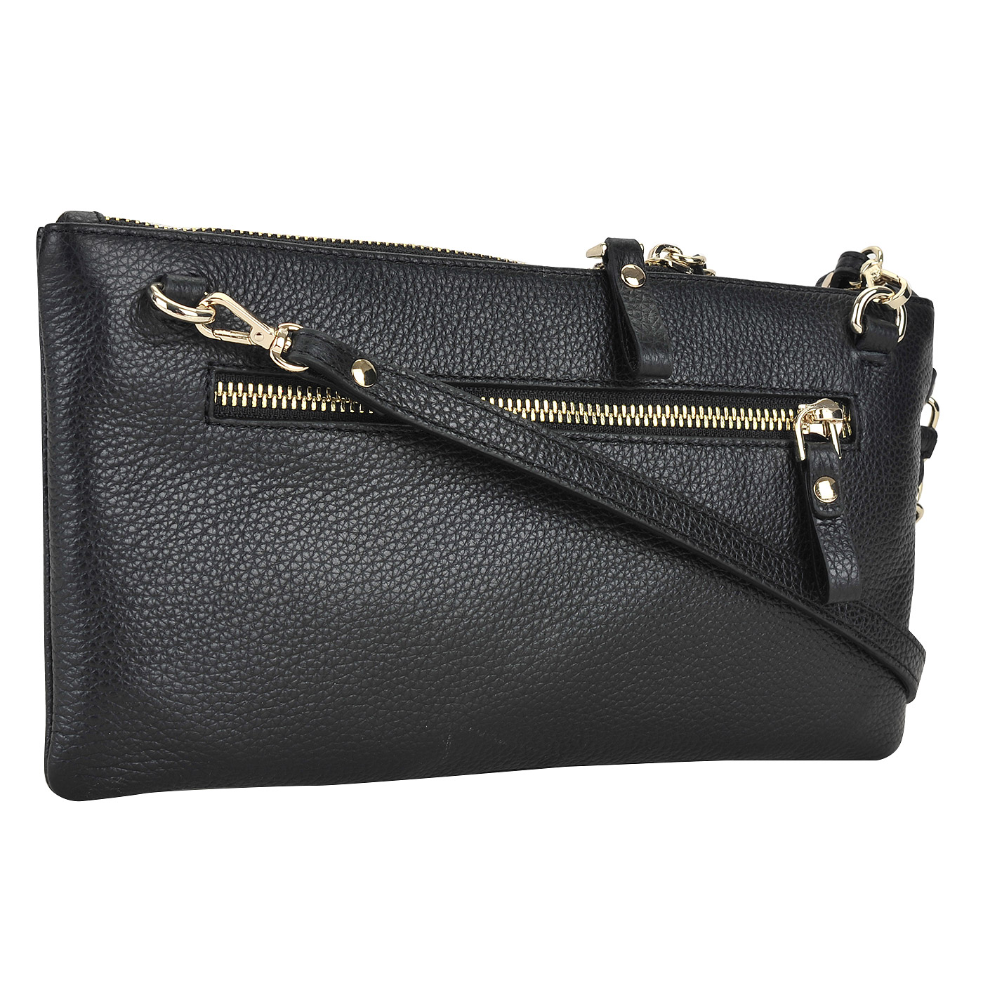 Маленькая кожаная сумка через плечо Aurelli 