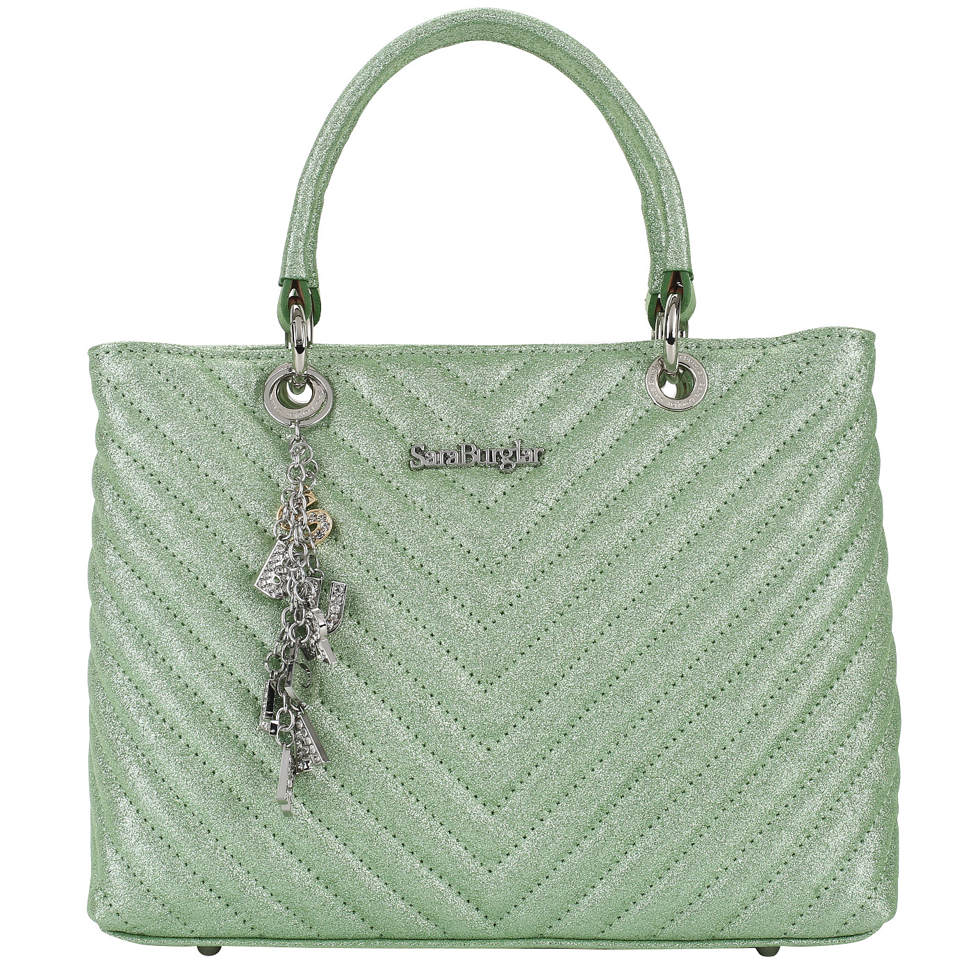 Sara Burglar Кожаная сумка с брелоком