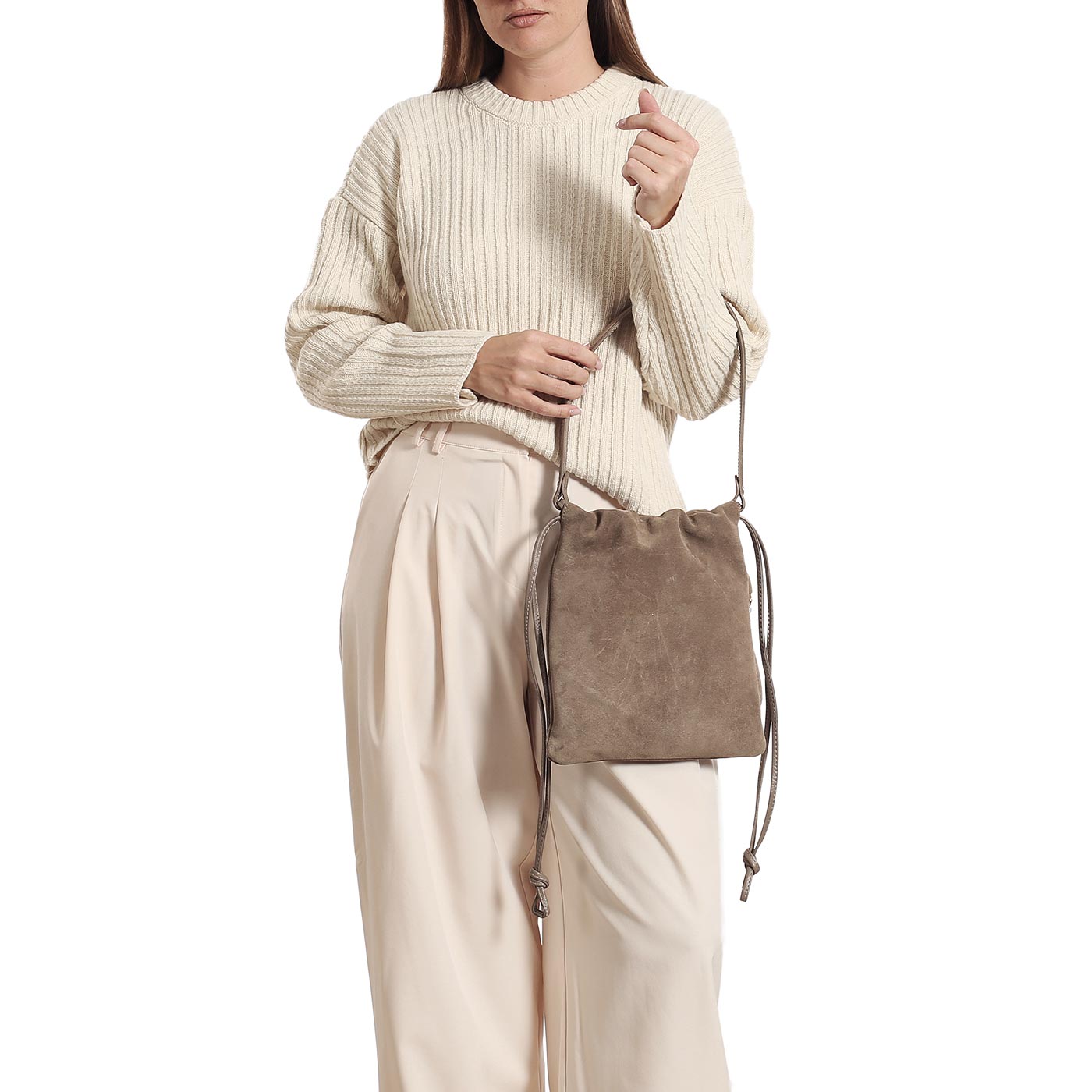 Кожаная сумка Curanni 