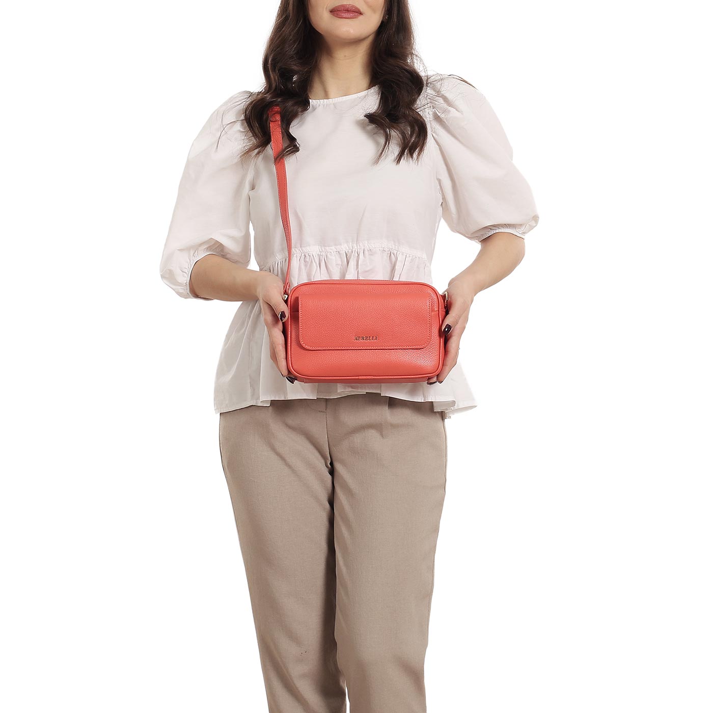 Кожаная сумка Aurelli Soft