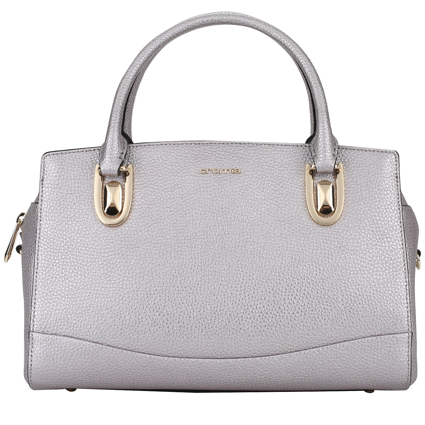 Cromia Кожаная сумка с тремя отделениями