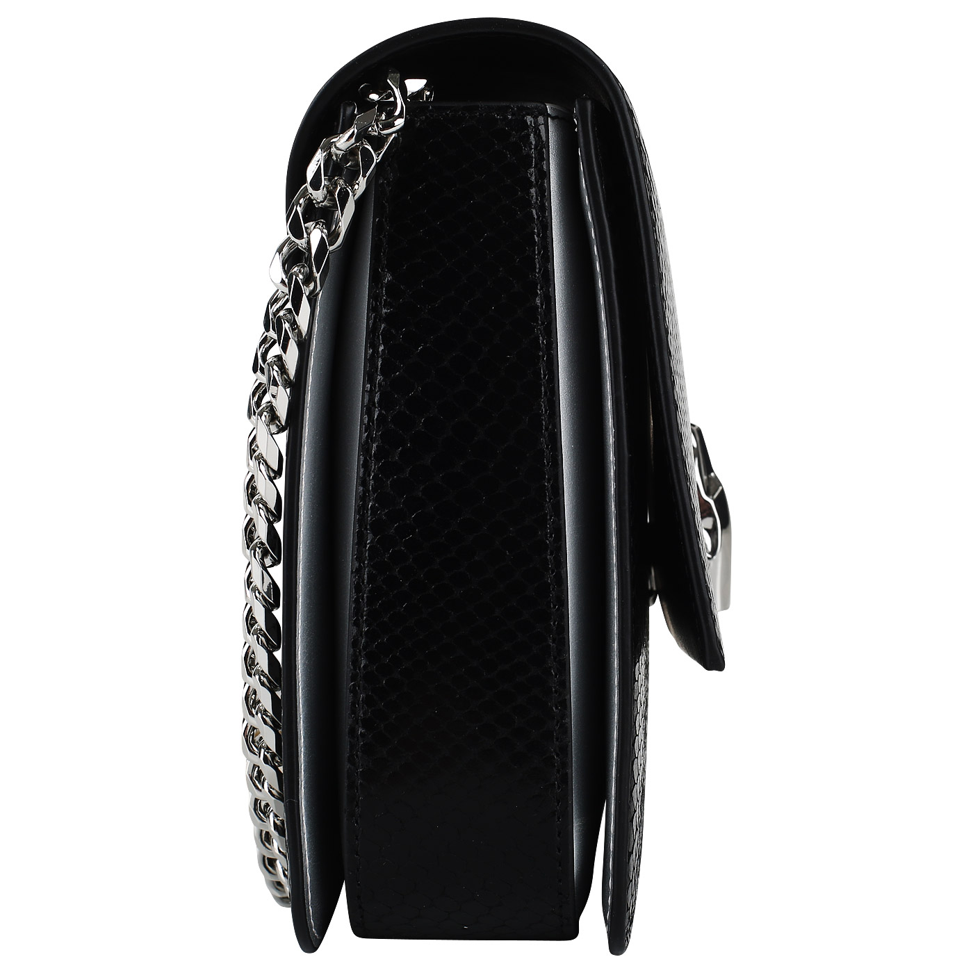 Женская сумочка с отделкой под кожу питона Cavalli Class Milano Rmx