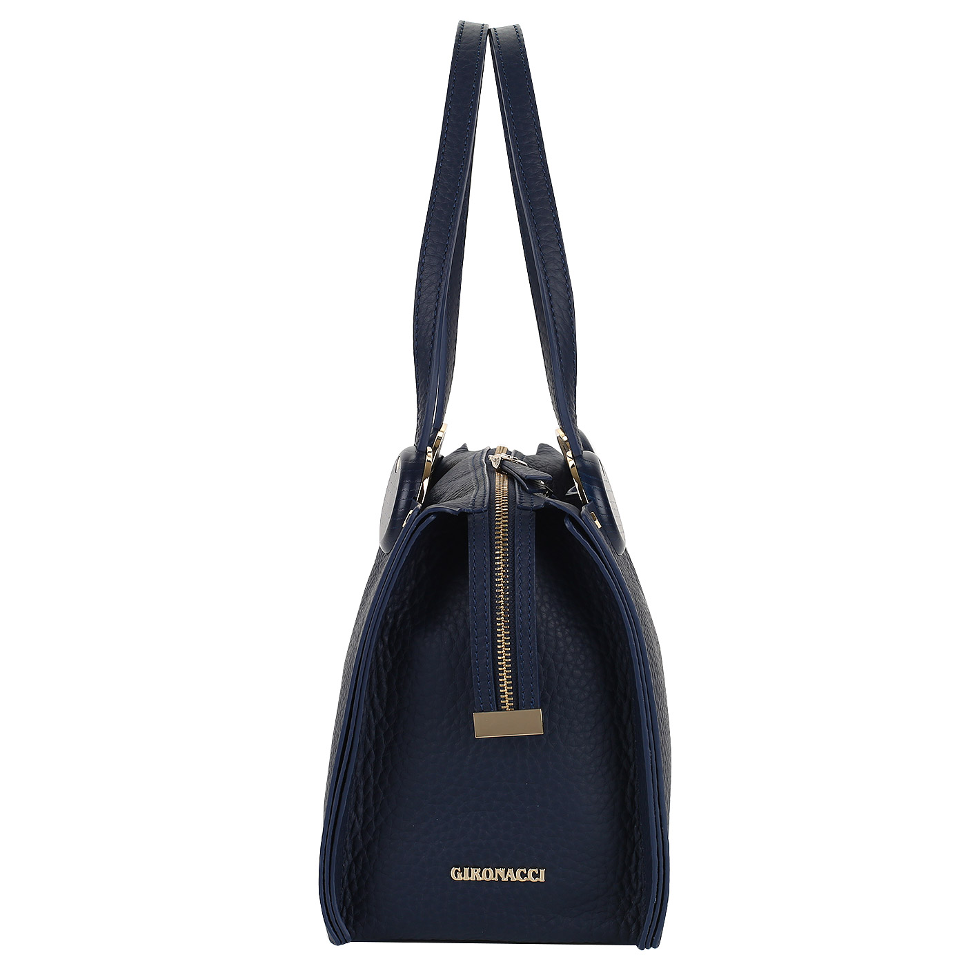 Кожаная сумка на двойной молнии Gironacci 