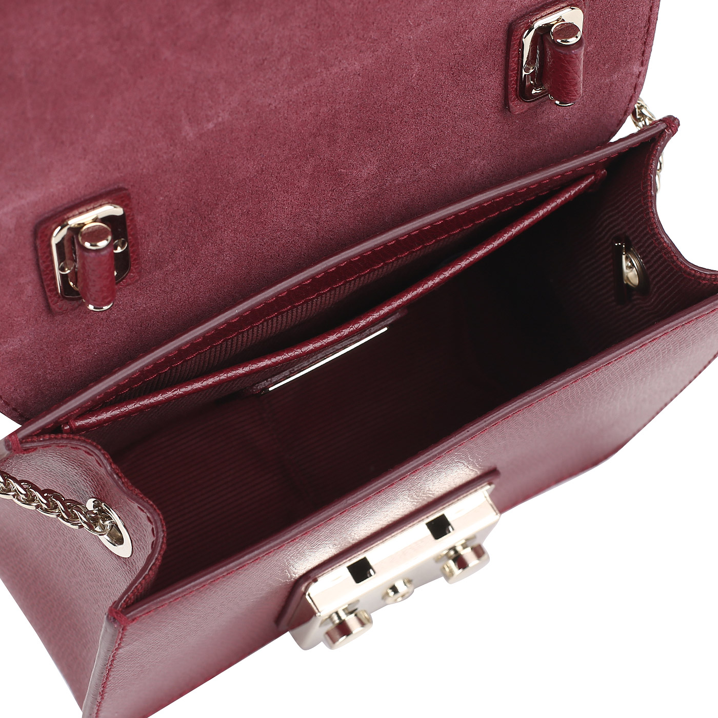 Кожаная сумка кросс-боди Furla Metropolis