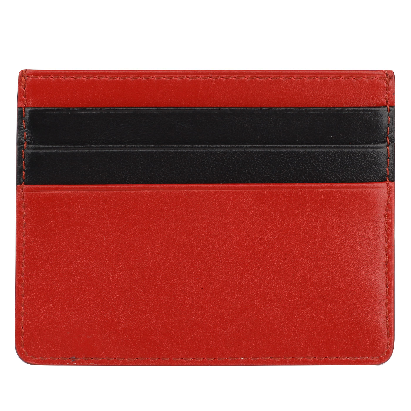 Разноцветная визитница из кожи Neri Karra 