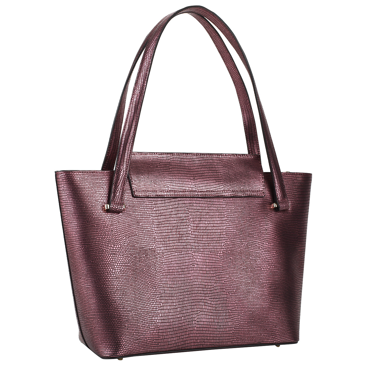 Кожаная сумка с откидным клапаном Cromia Yvon