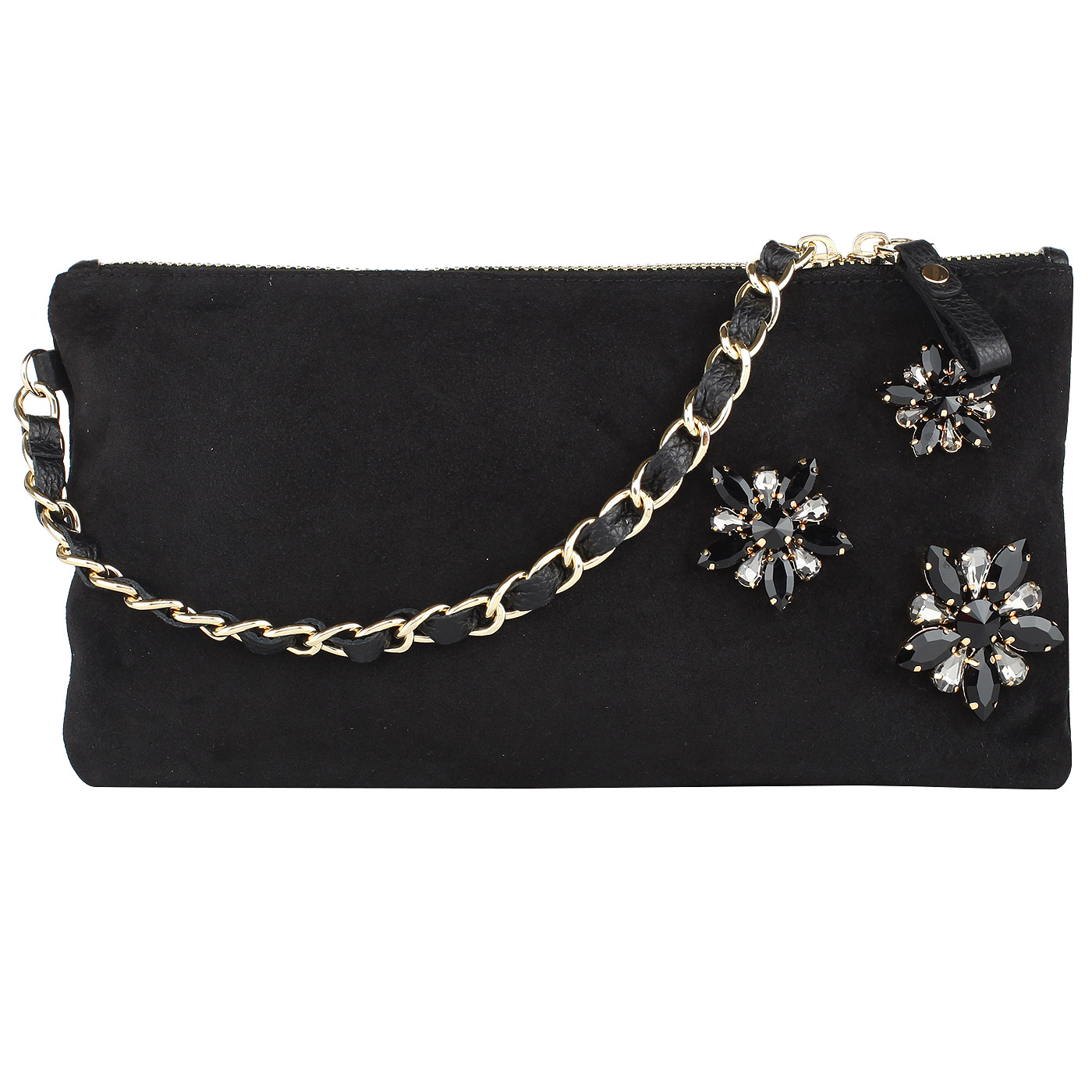 Aurelli Женская замшевая сумочка с плечевым ремешком