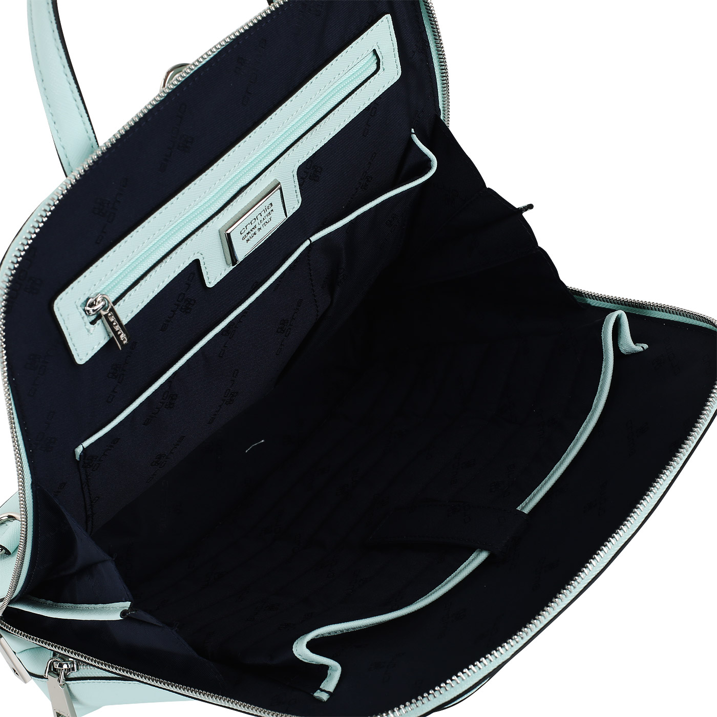 Сафьяновый рюкзак с двумя отделами Cromia Perla