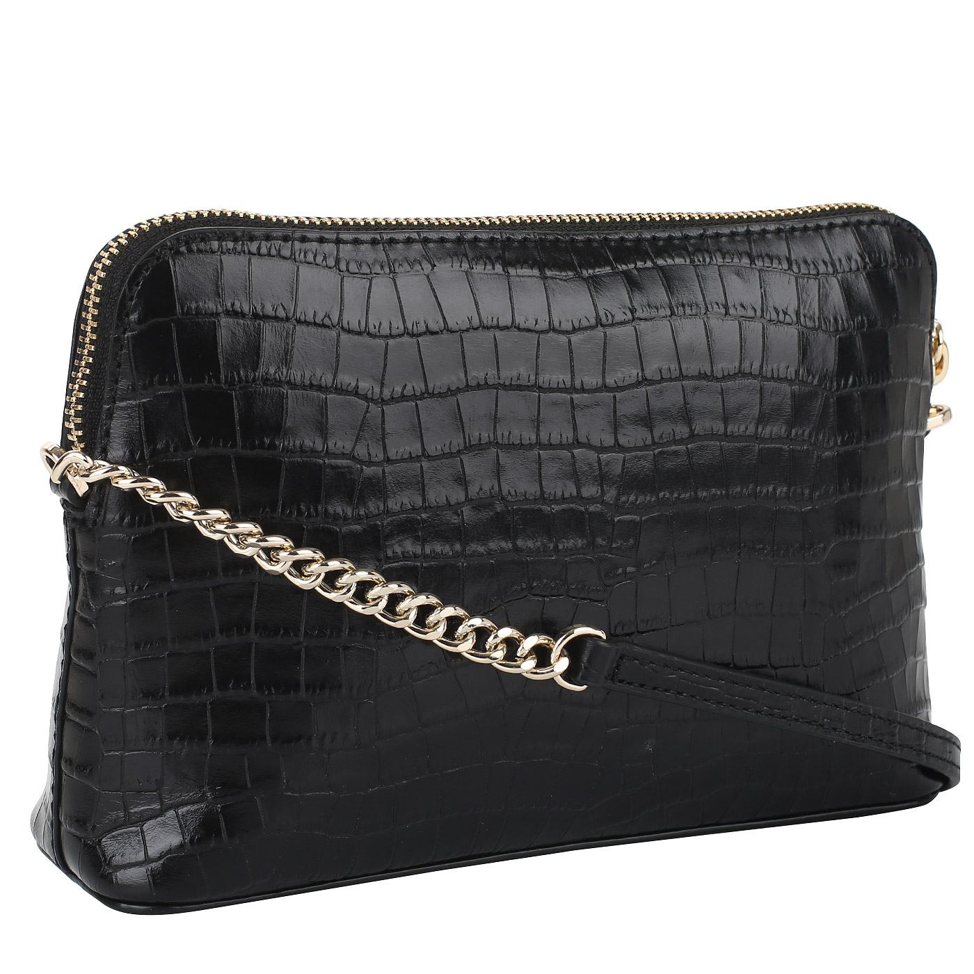Сумочка с отделкой под крокодила DKNY Bryant