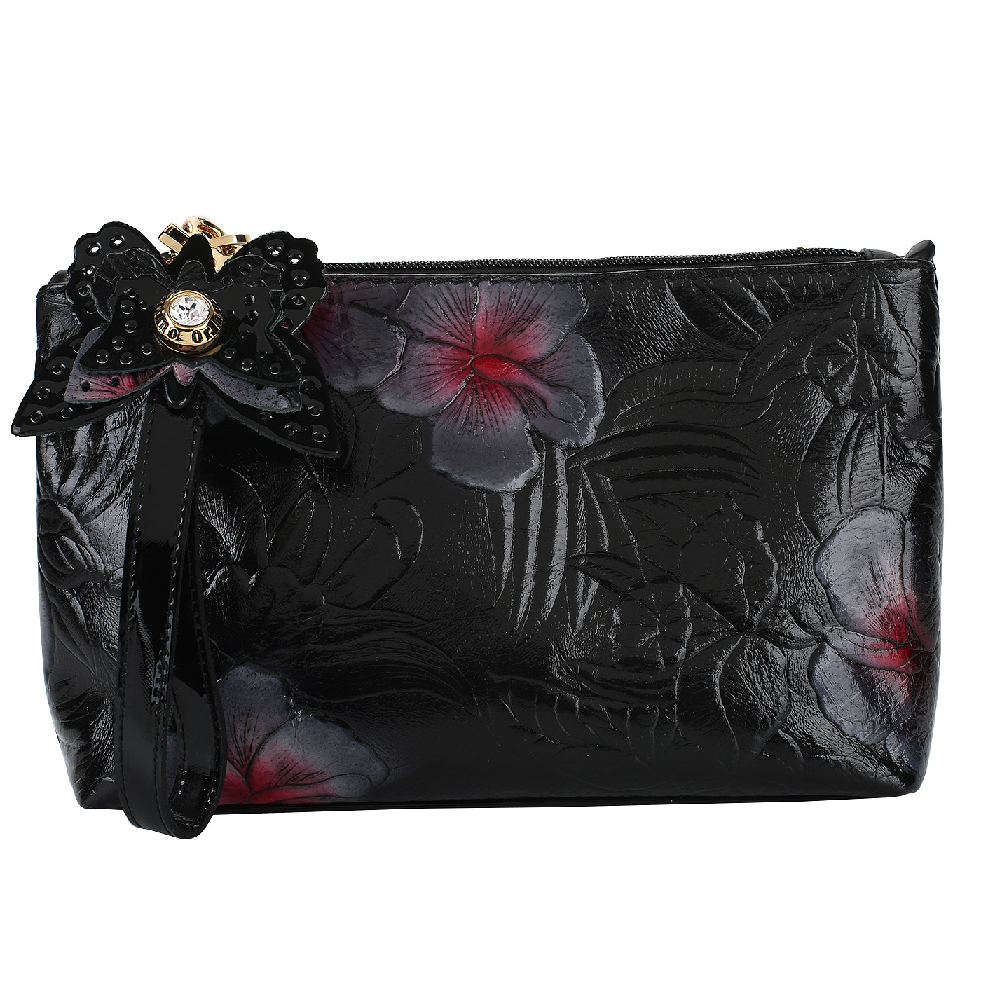 Marino Orlandi Кожаная сумочка на молнии