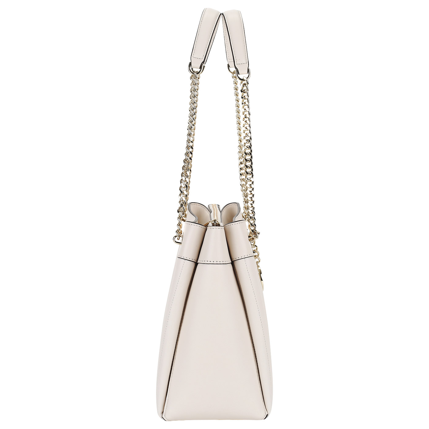 Кремовая сумка с тремя отделами Michael Kors Susannah