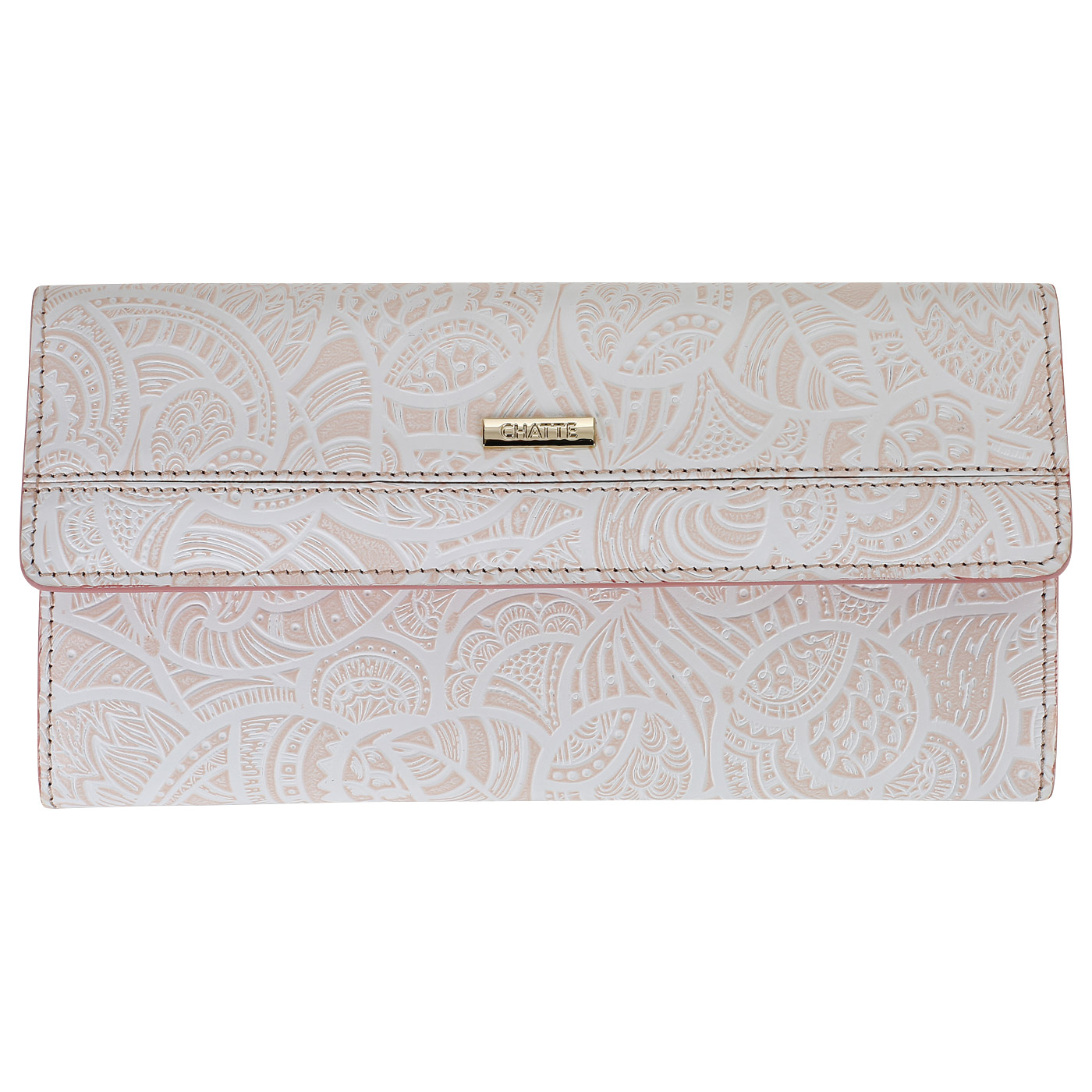 Chatte Кожаный кошелек с тиснением