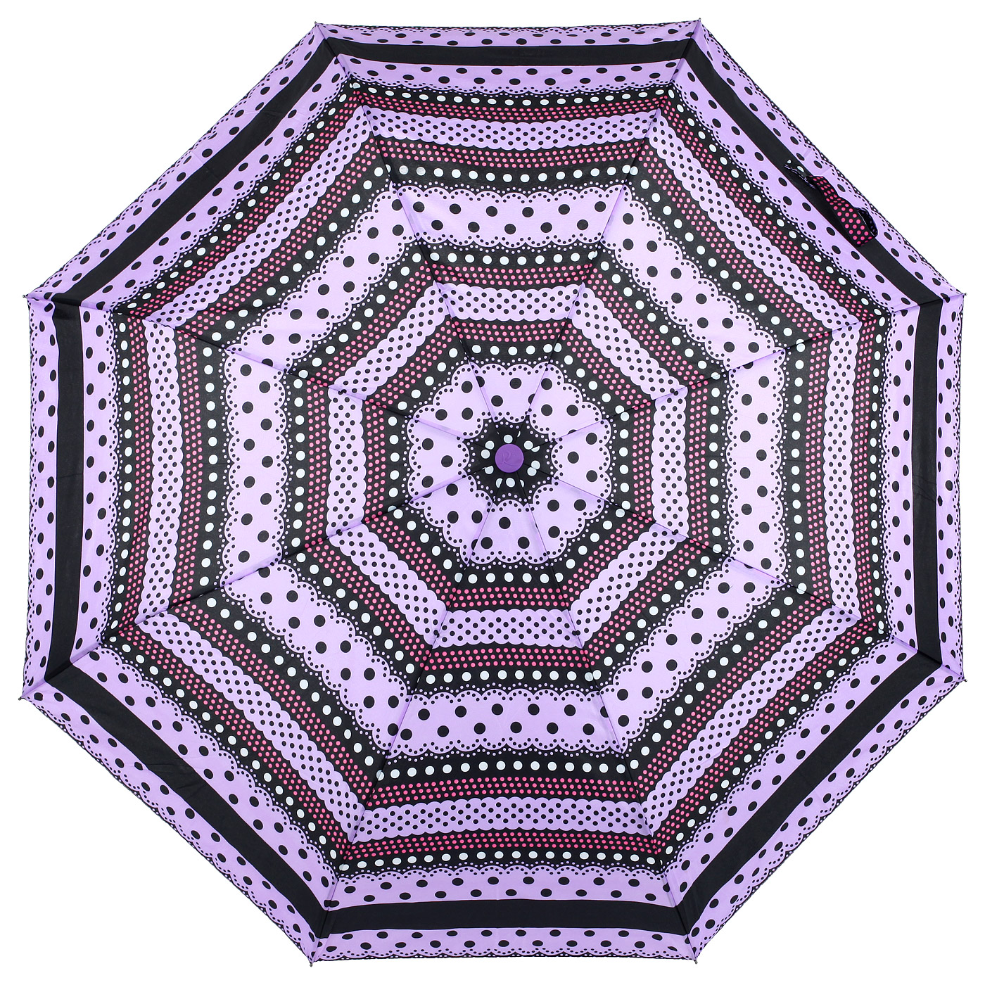 Складной зонт с принтом Raindrops 