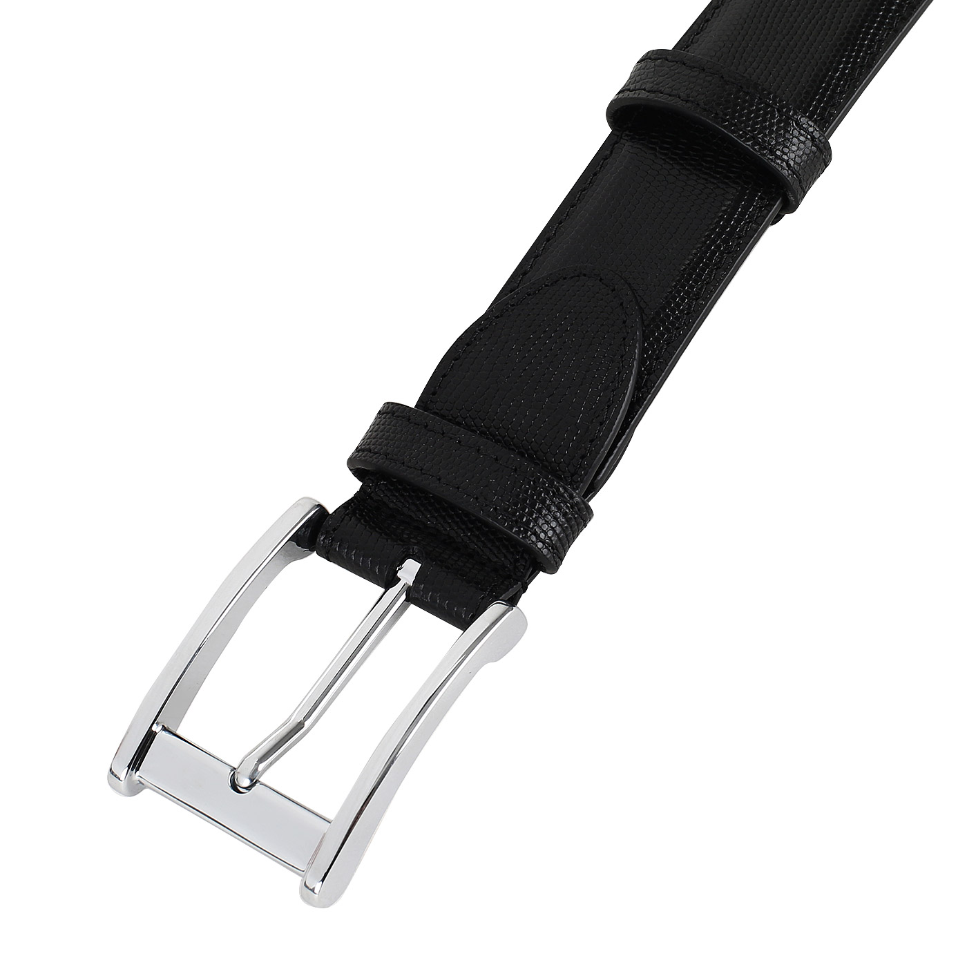 Фактурный кожаный ремень Neri Karra 