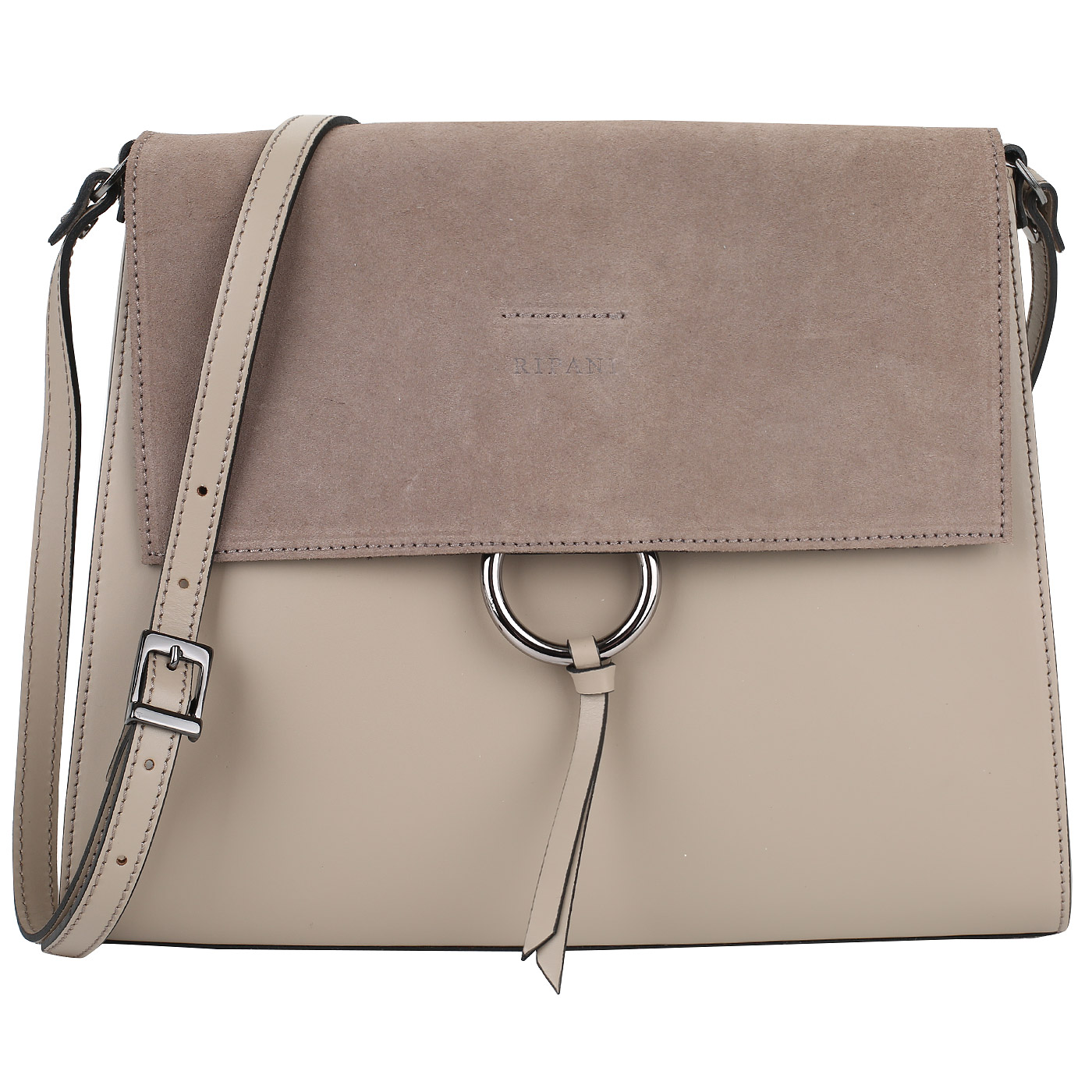 Ripani Сумка из натуральной кожи и замши