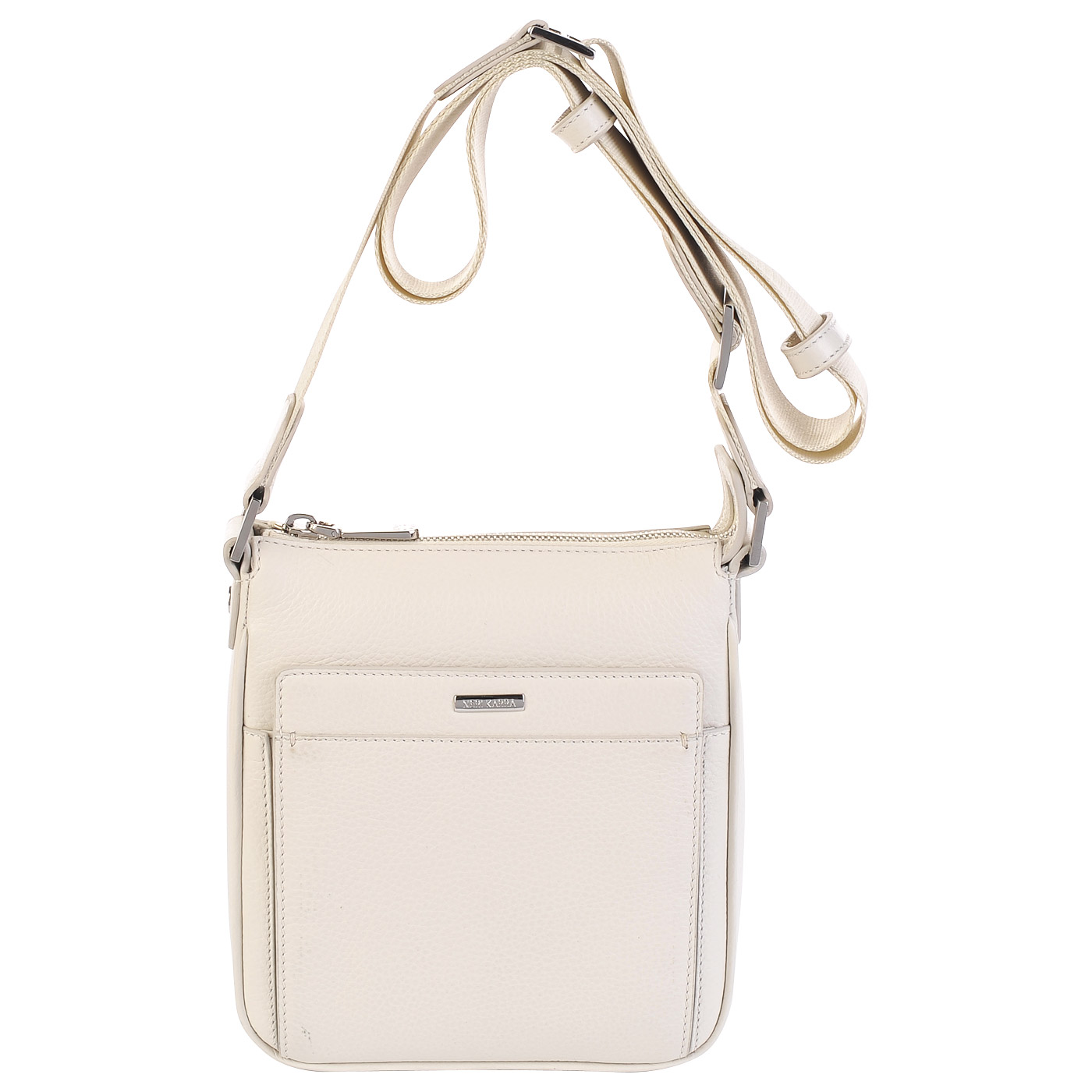 Neri Karra Мужская кожаная сумка через плечо