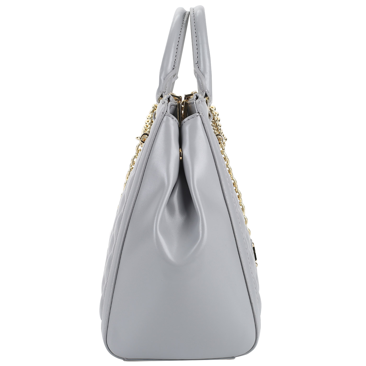 Стеганая сумка с тремя отделами Love Moschino New Quilted