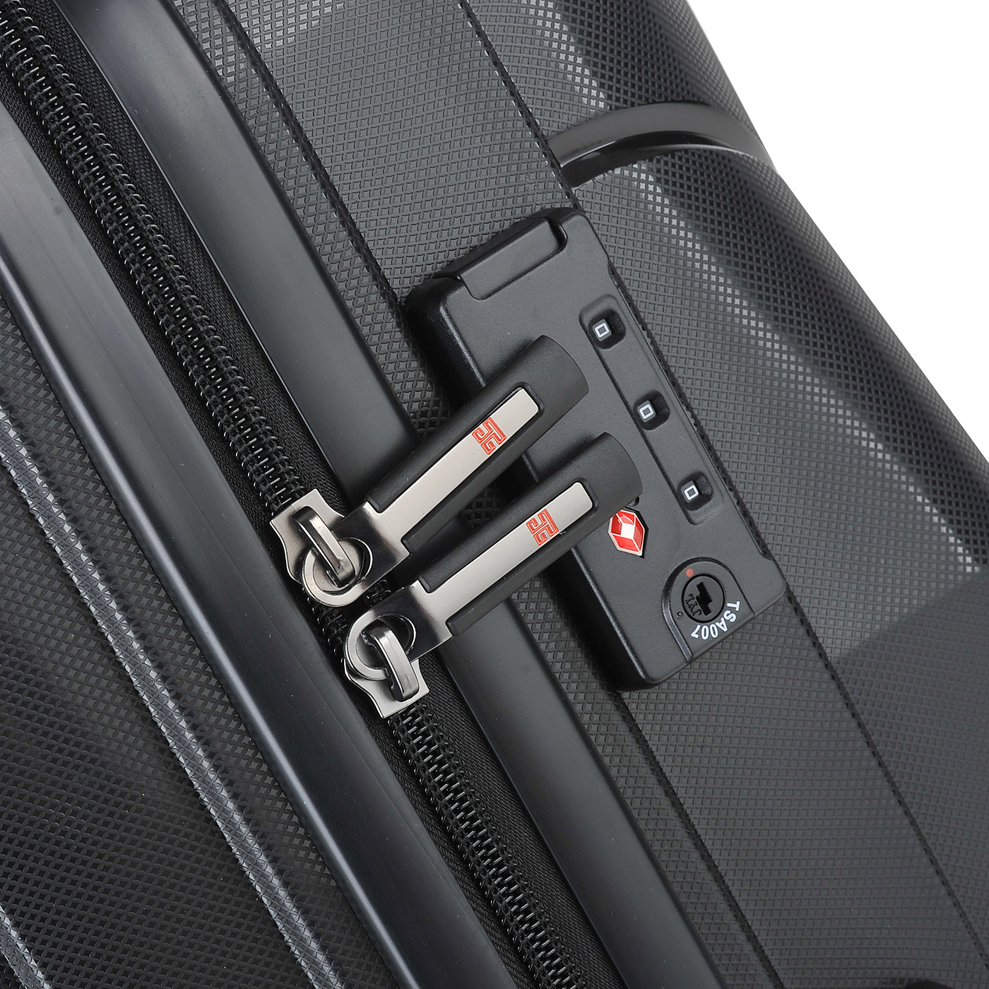 Чемодан большой L из полипропилена с кодовым замком Eberhart Mystique