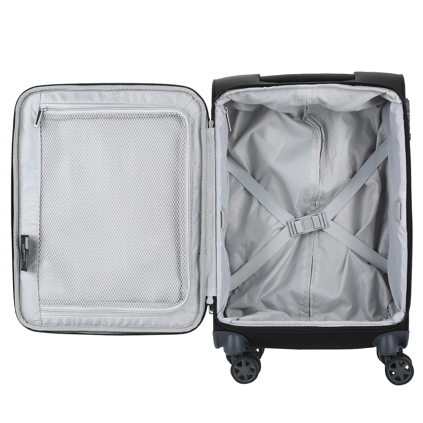 Чемодан для ручной клади тканевый с кодовым замком Samsonite Popsoda