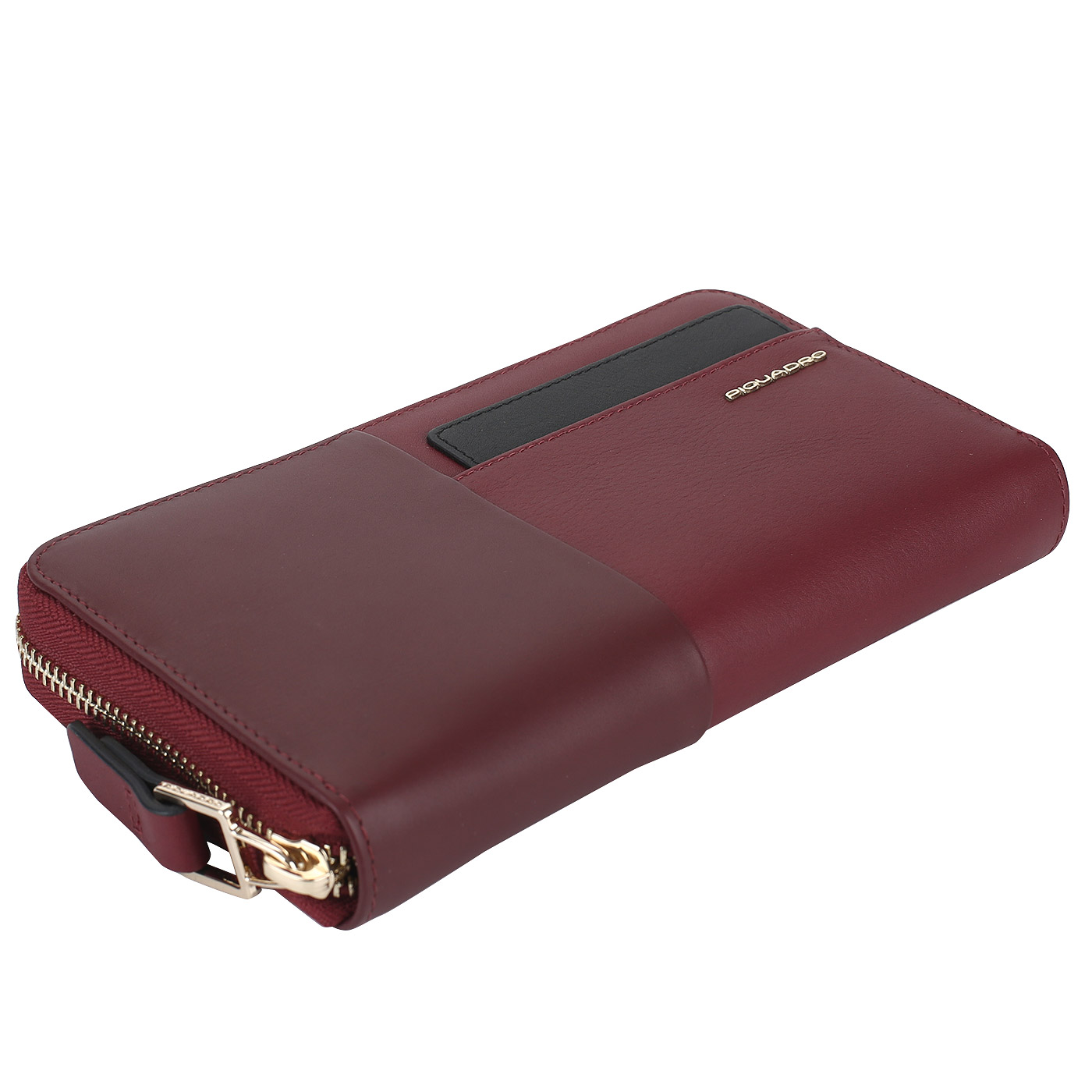 Вместительный кожаный кошелек Piquadro Echo