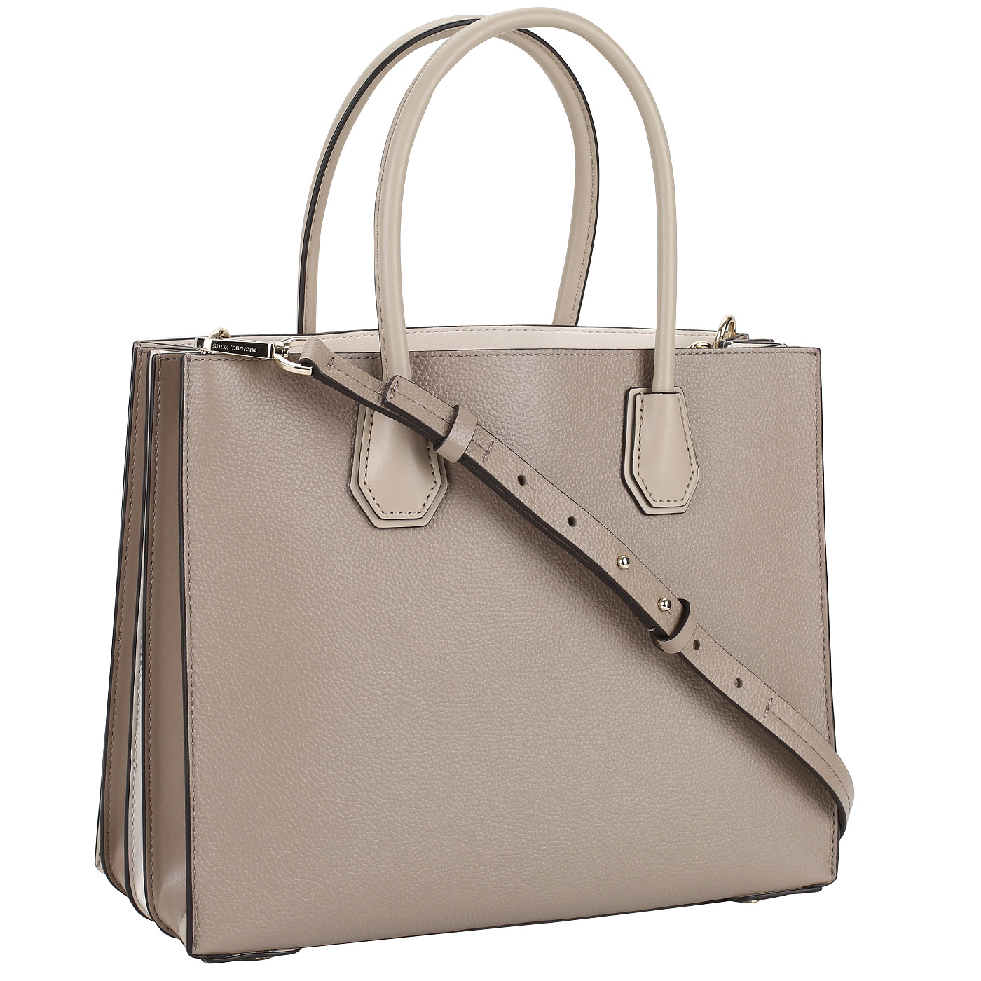 Кожаная сумка с тремя отделами Michael Kors Mercer