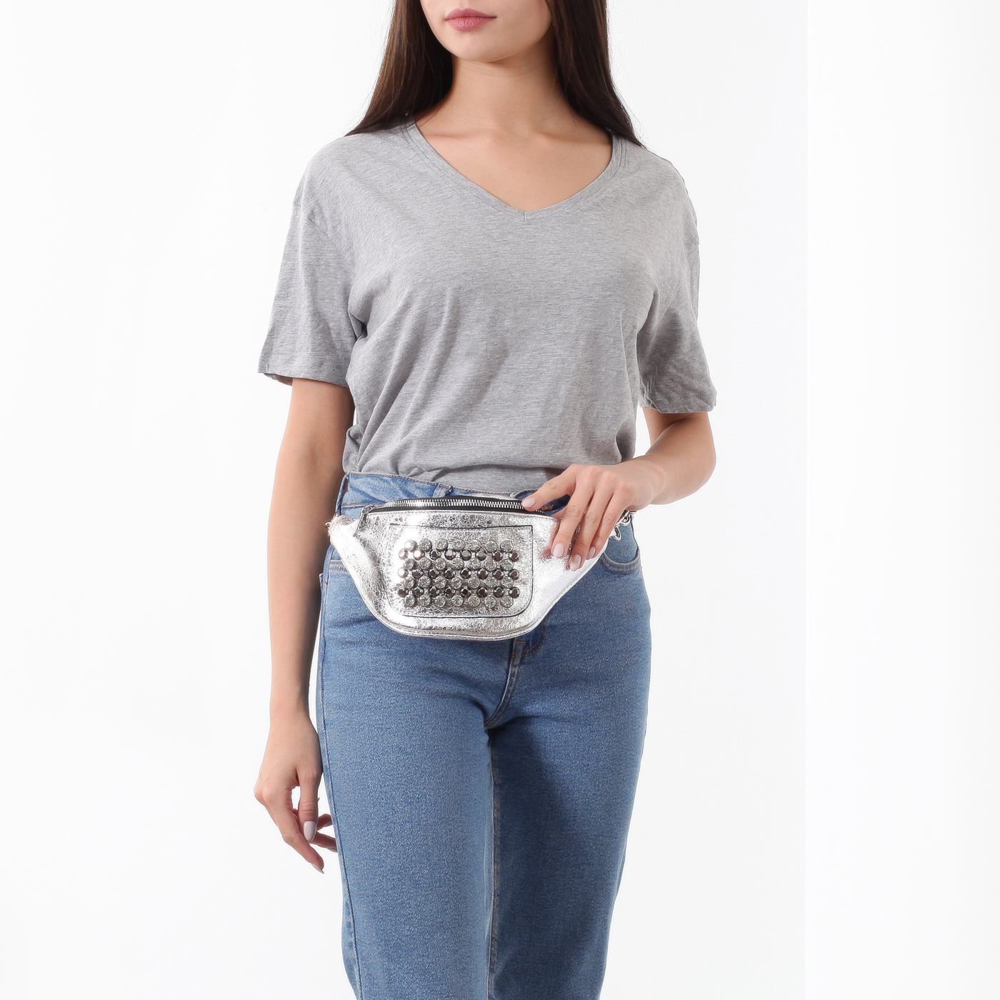 Поясная сумка с декором Dispacci 