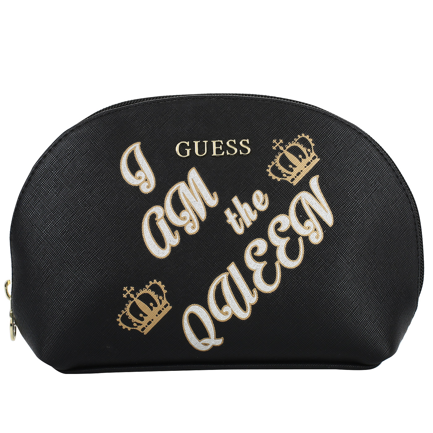 Guess Тисненая косметичка на молнии