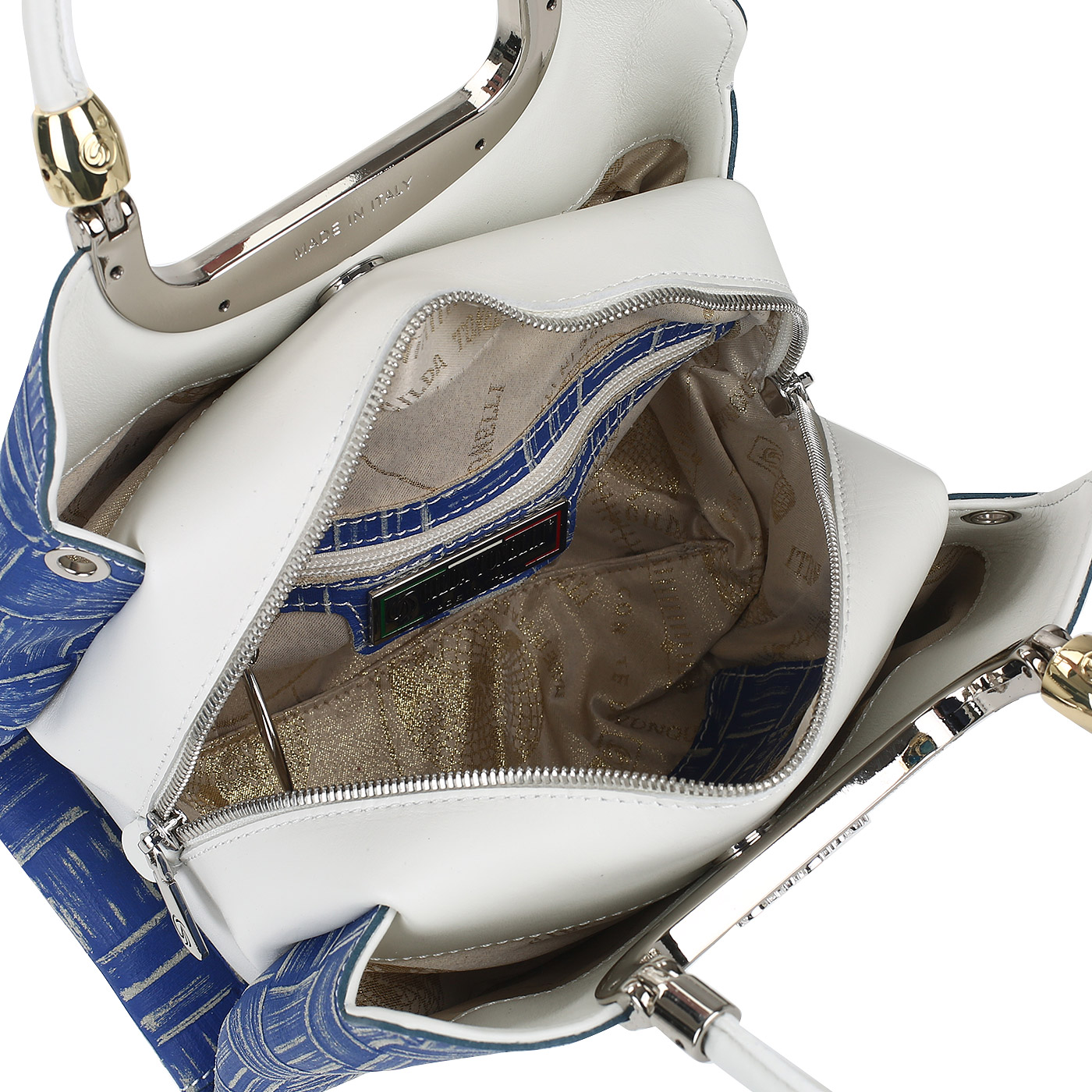 Сумка с тиснением Gilda Tonelli Bambu Tresor