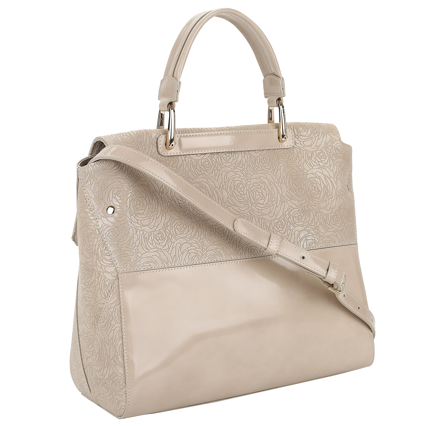 Сумка с глянцем Aurelli 