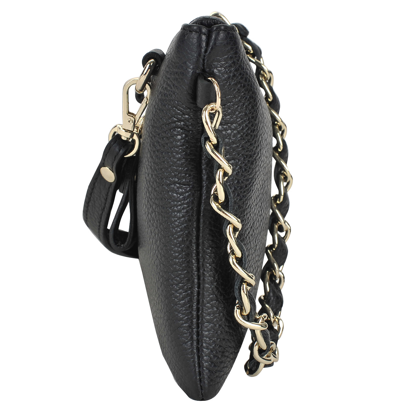 Маленькая кожаная сумка через плечо Aurelli 