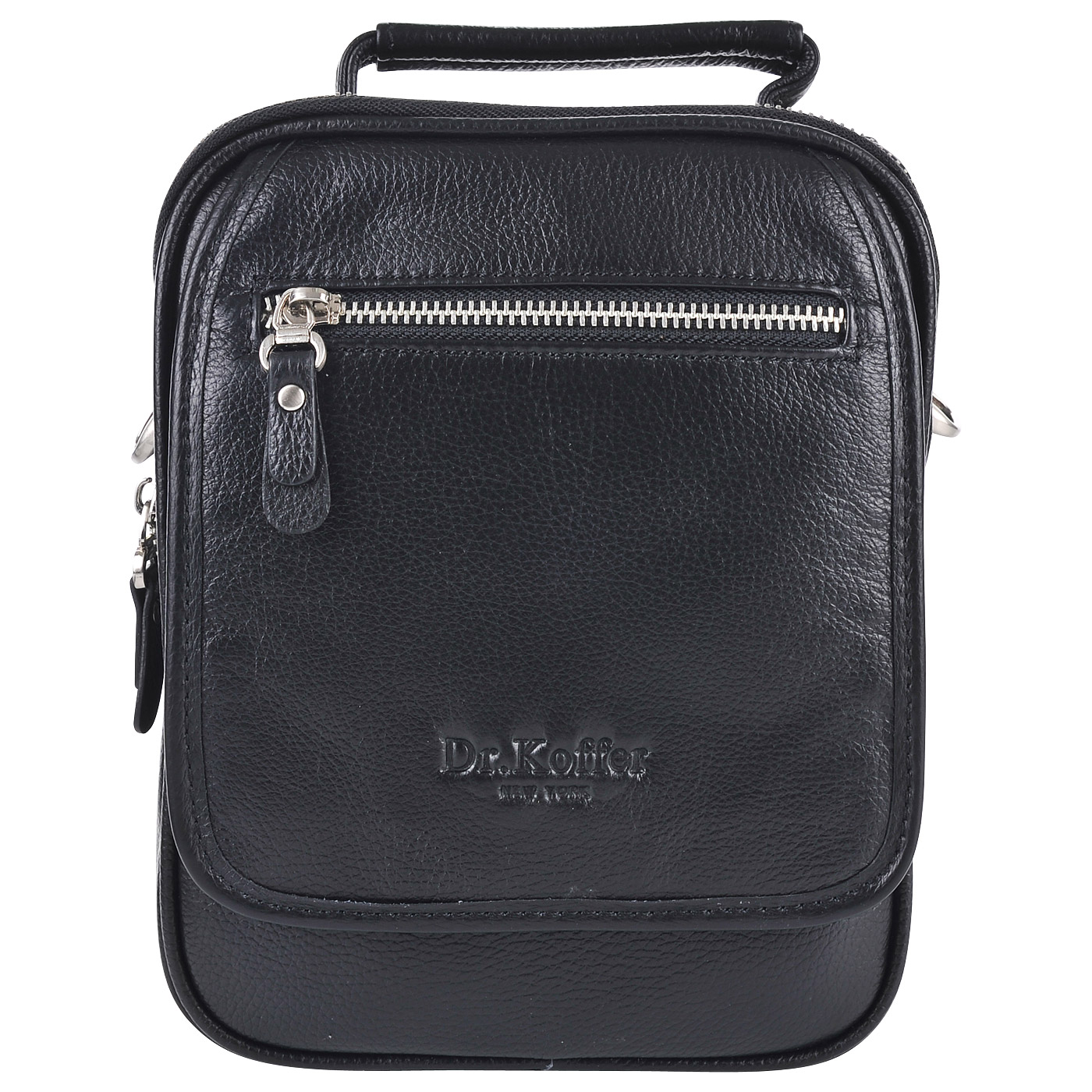 Dr. Koffer Мужская кожаная сумка через плечо