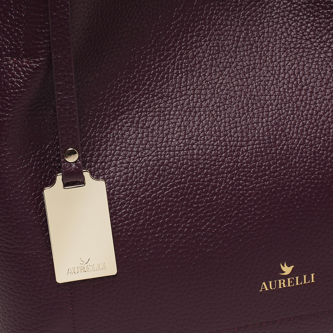 Кожаная сумка Aurelli Pad