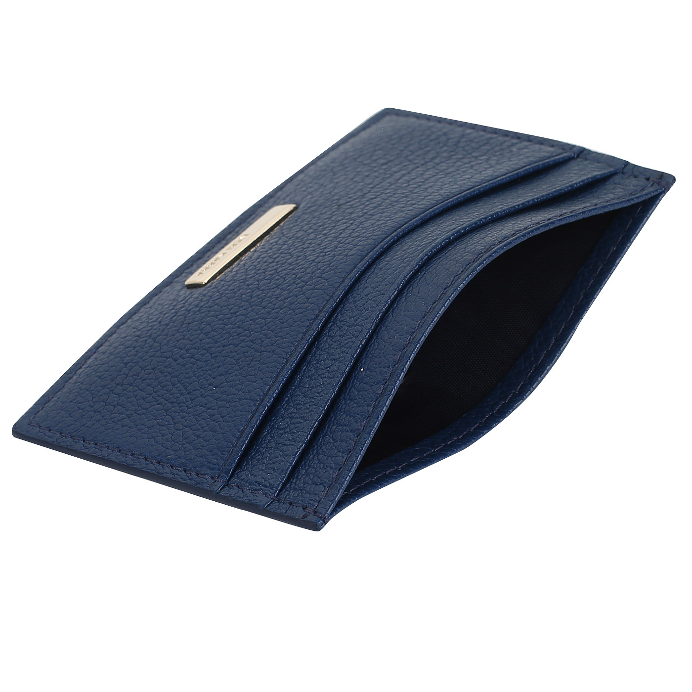 Маленькая визитница из зернистой кожи Neri Karra 